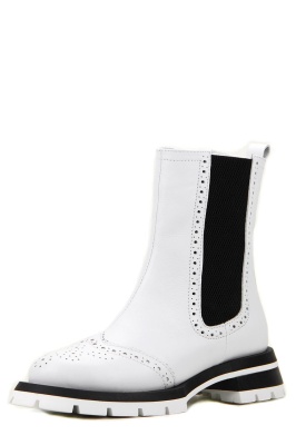 Челси ED'ART 360.P.1540'bl/w. white/black 