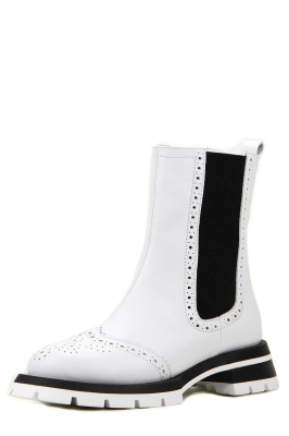 Челси ED'ART 360.P.1540'bl/w. white/black