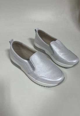 Слипоны ED'ART 152.omega2'silver.white.maxflot R