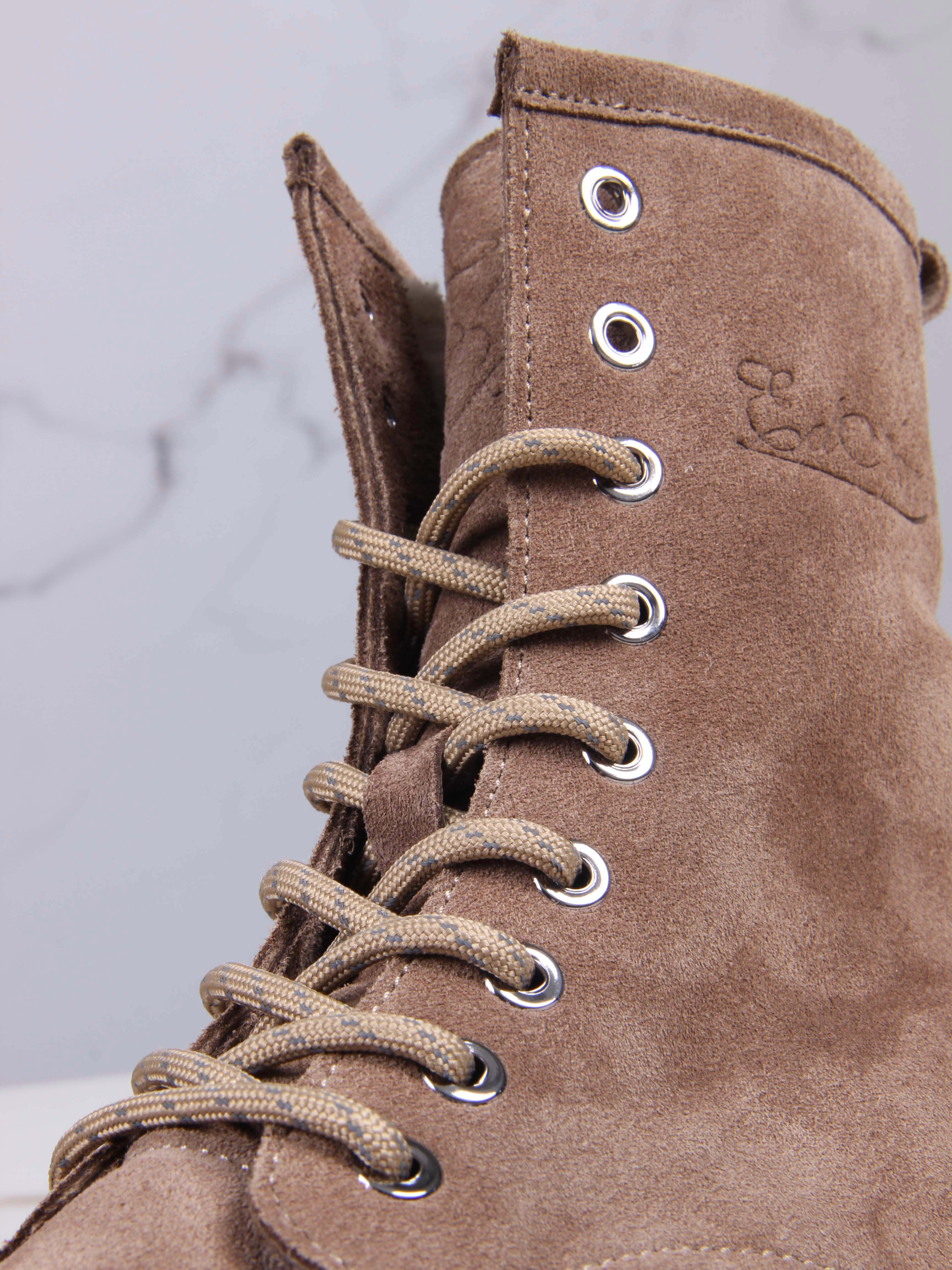 картинка Ботинки ED'ART 329.21153'bе. серо коричневый замша от интернет магазина