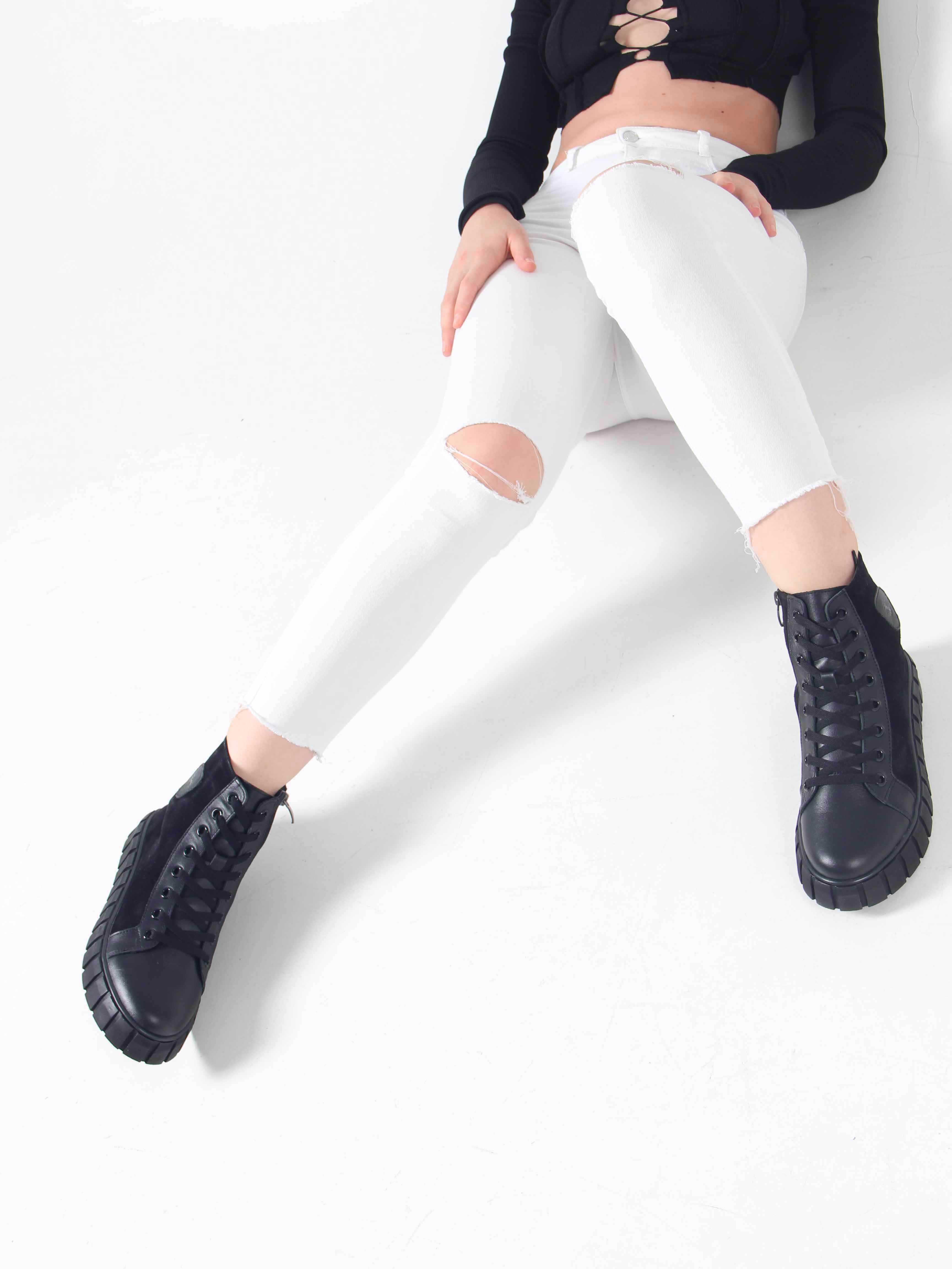 картинка Ботинки ED'ART 214.1918'bl.Black.w от интернет магазина