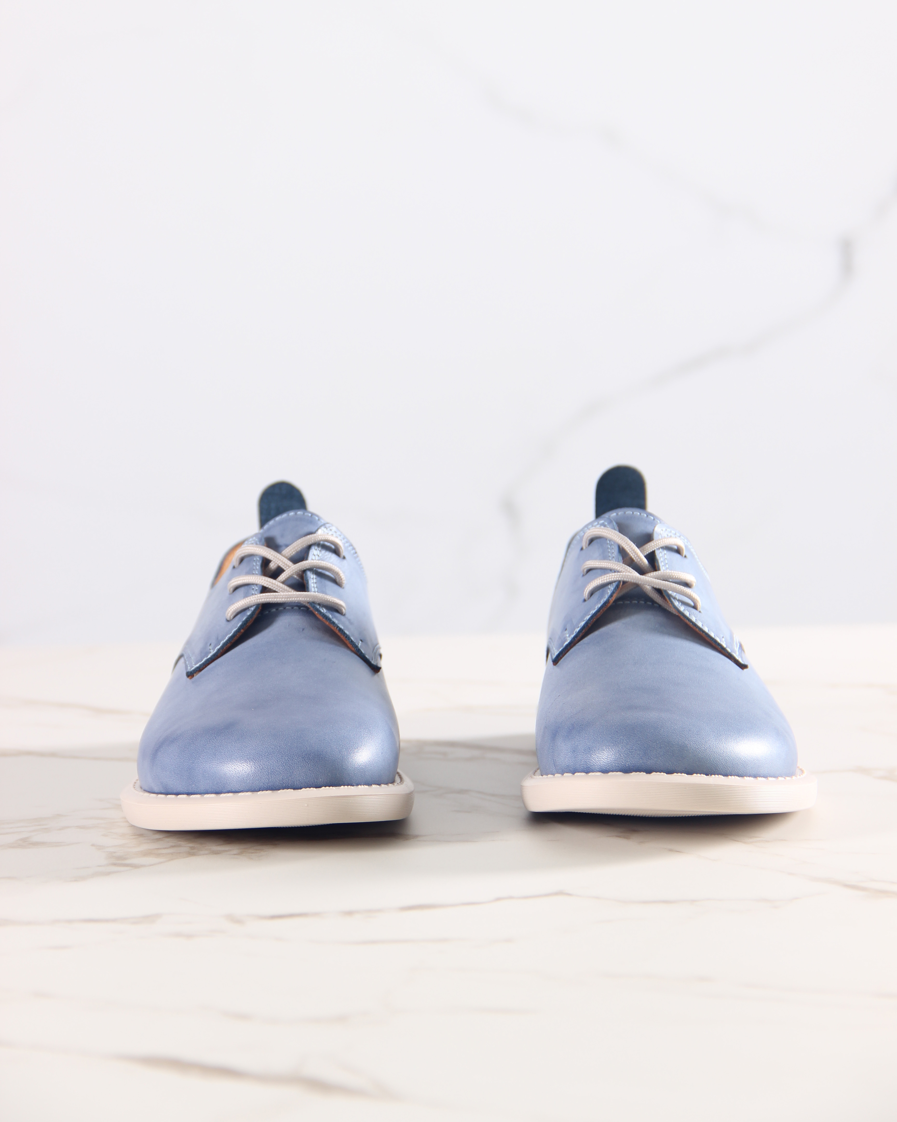 картинка Туфли ED'ART 181.ОКСЕ'be. Вакса джинс+бежевый от интернет магазина