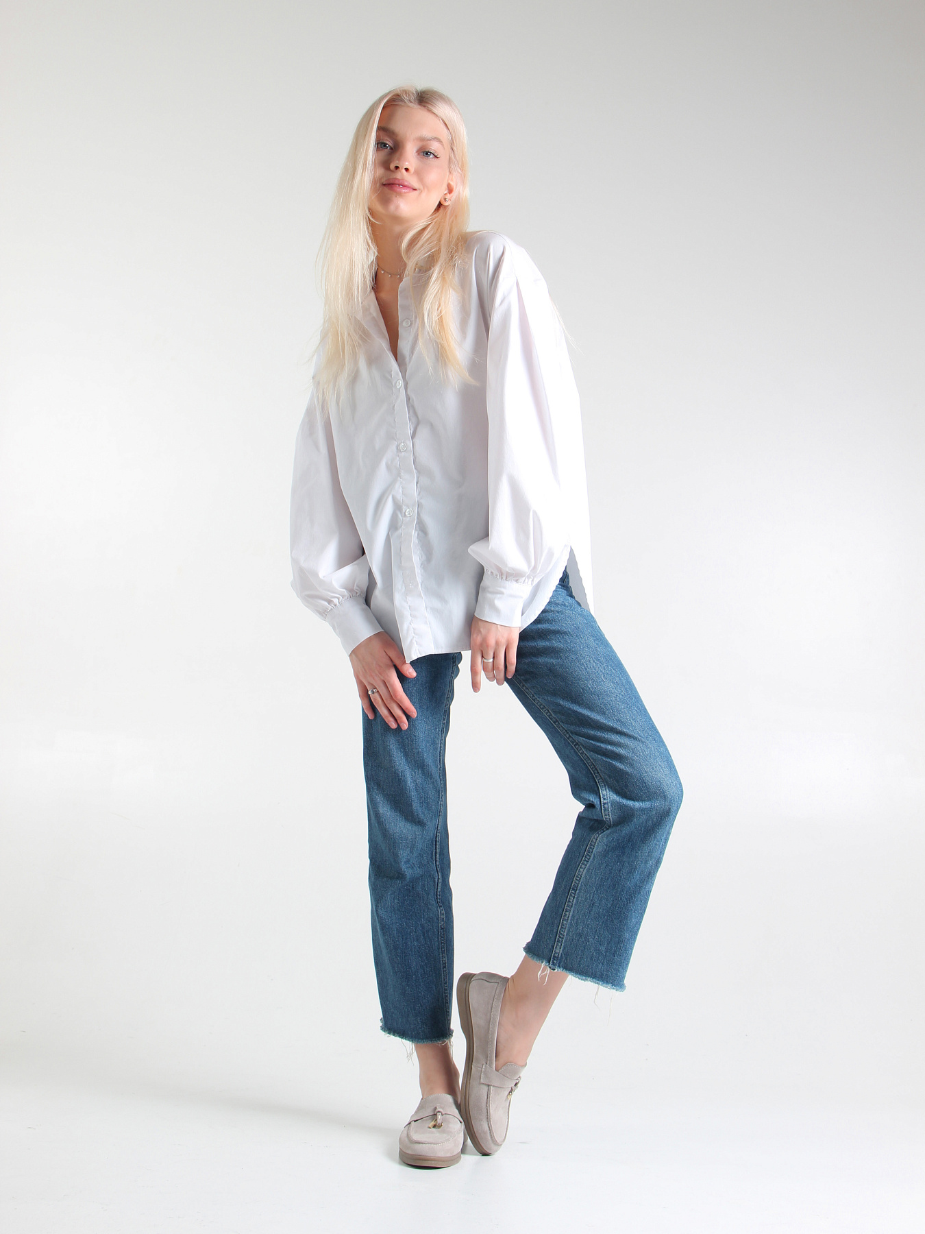 картинка Лоферы лоферы ED'ART 170.2614'be. Каменный замша от интернет магазина