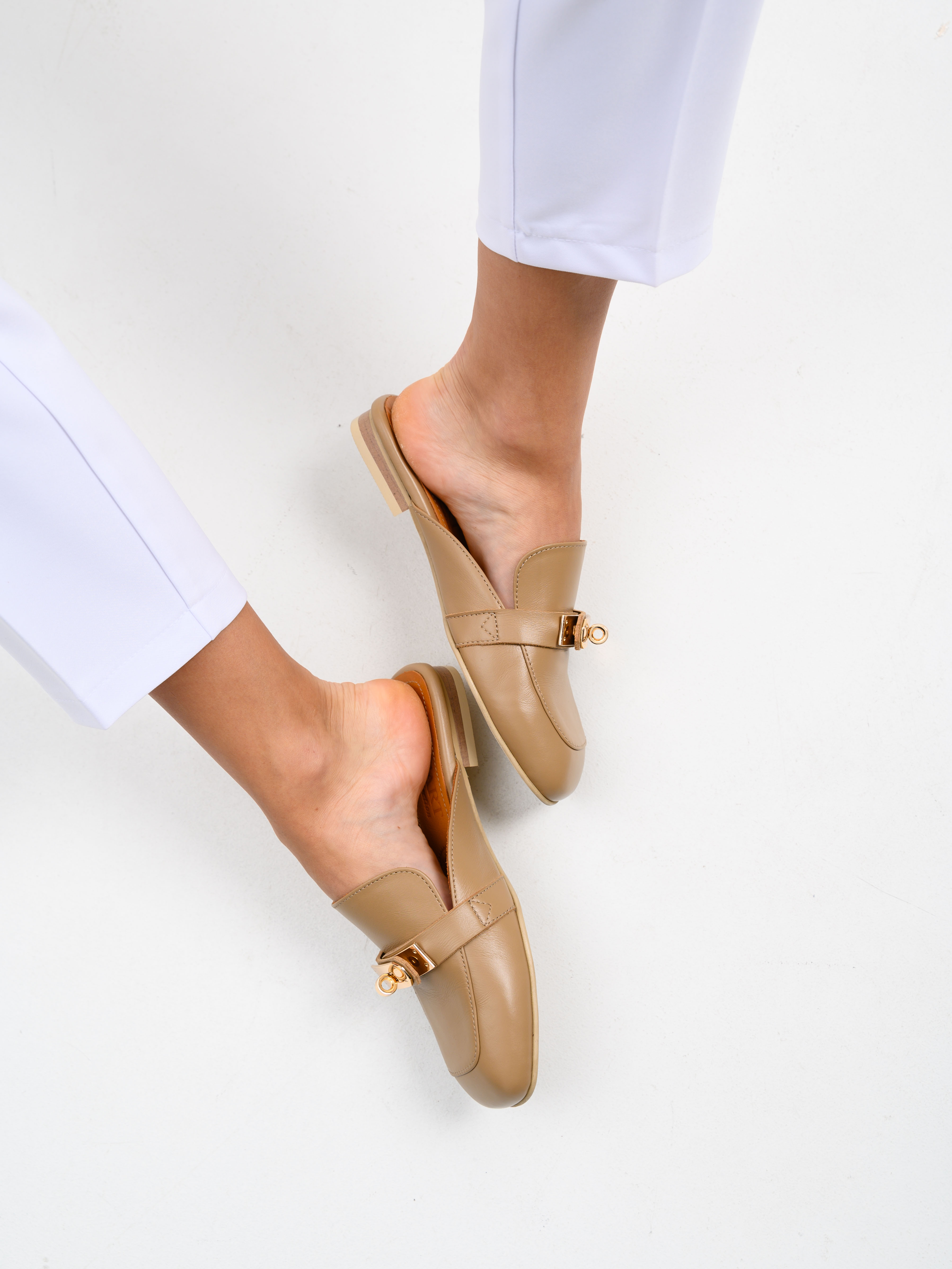 картинка Мюли ED'ART 1073.тунит205'be. Круассан майами от интернет магазина