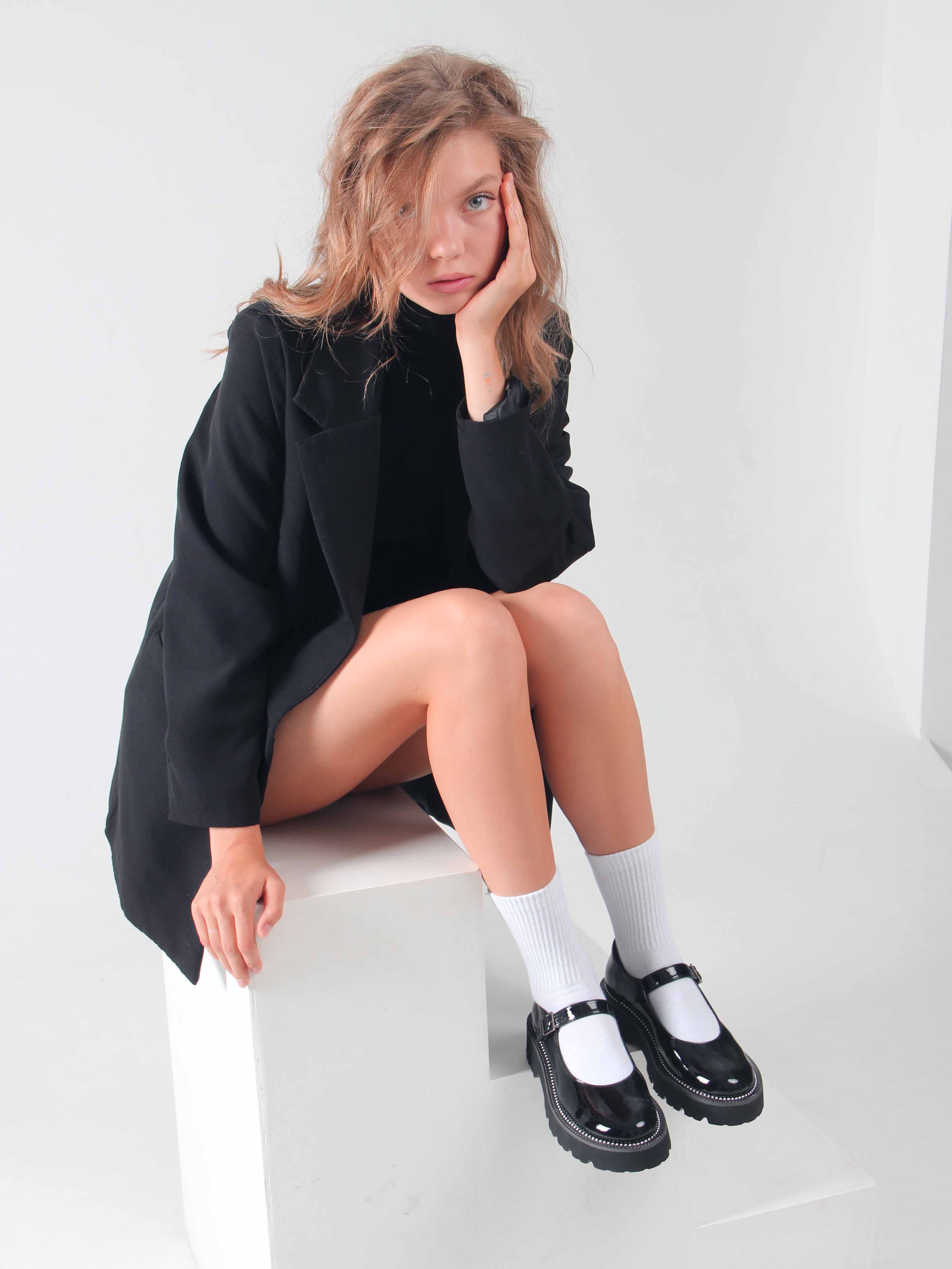 картинка Туфли полуботинки ED'ART 1003.5151'bl. Черный от интернет магазина