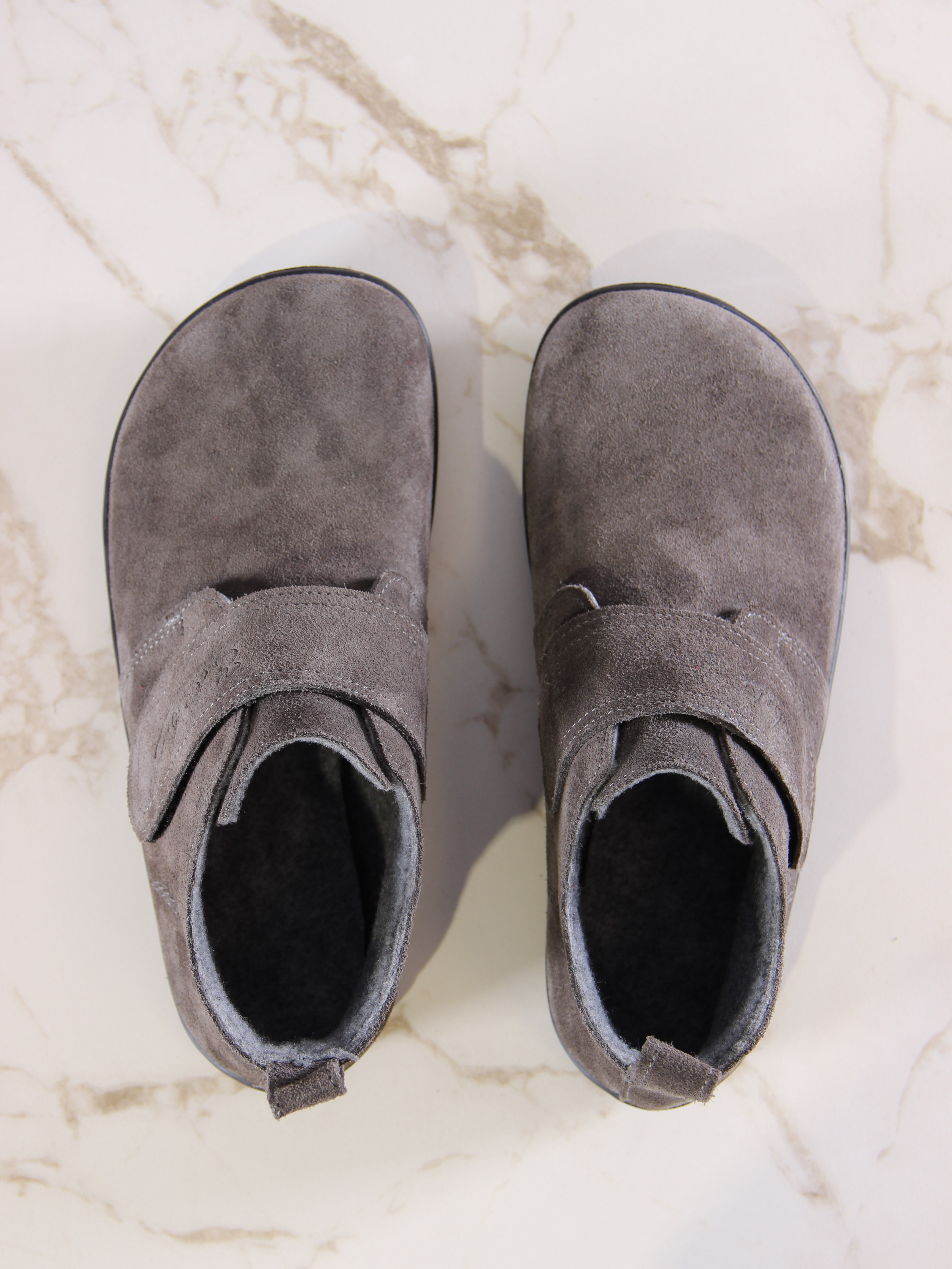 картинка Босоногие ботинки  ED'ART 209.NATA'bl.Серый замок замша от интернет магазина