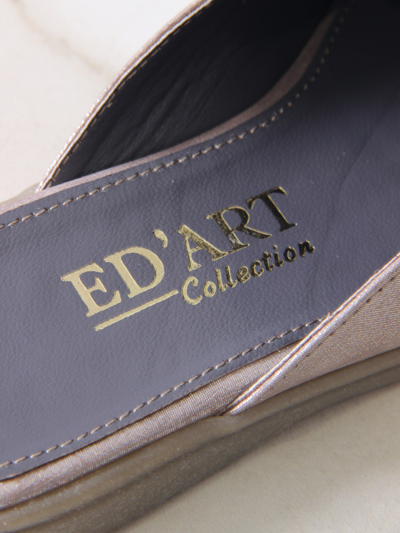 картинка Мюли ED'ART 1070.2614'be. тауп астана от интернет магазина