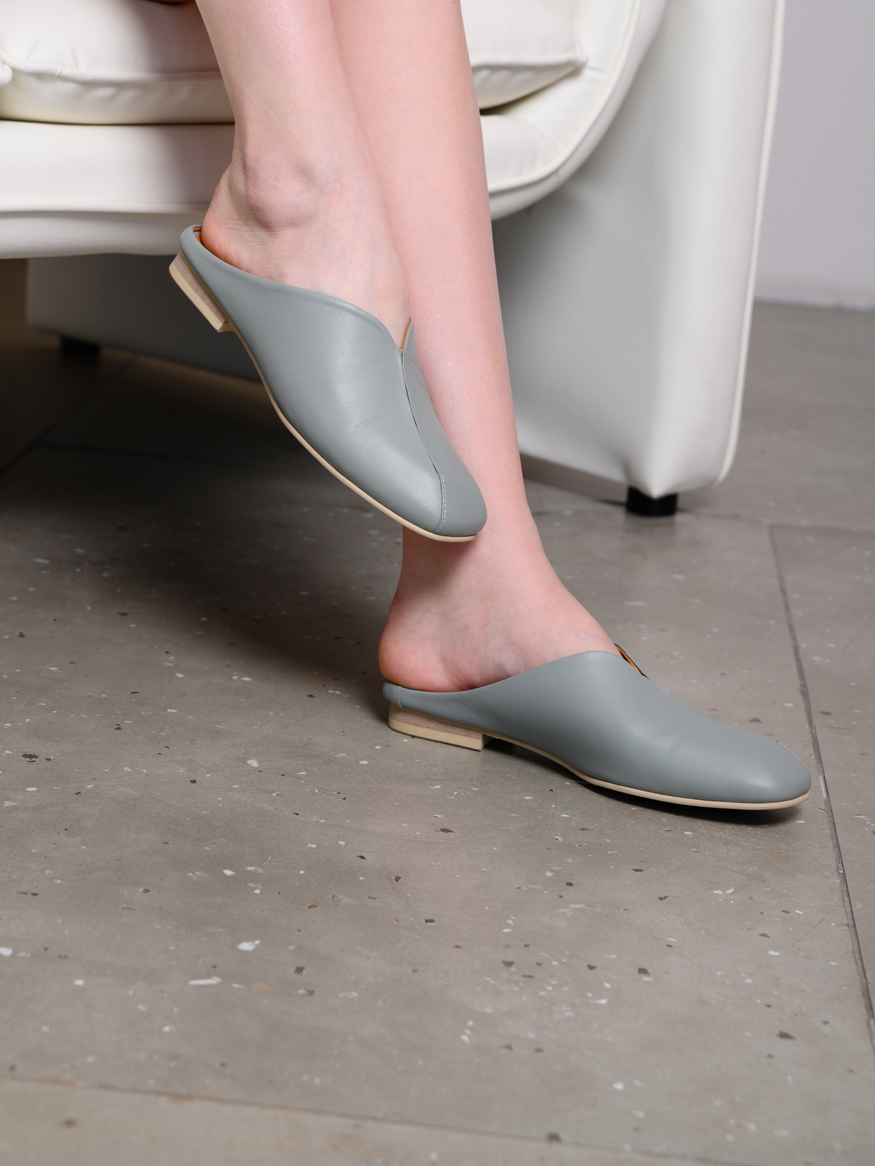 картинка Мюли ED'ART 1007.тунит205'be. Авокадо лион от интернет магазина