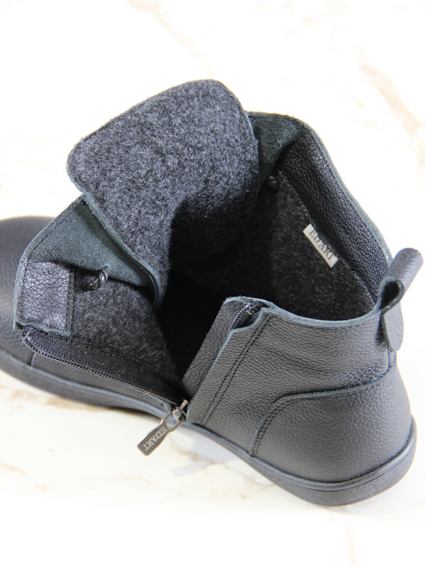 картинка Босоногие ботинки  ED'ART 352.NATA'bl.Черный флоттер от интернет магазина