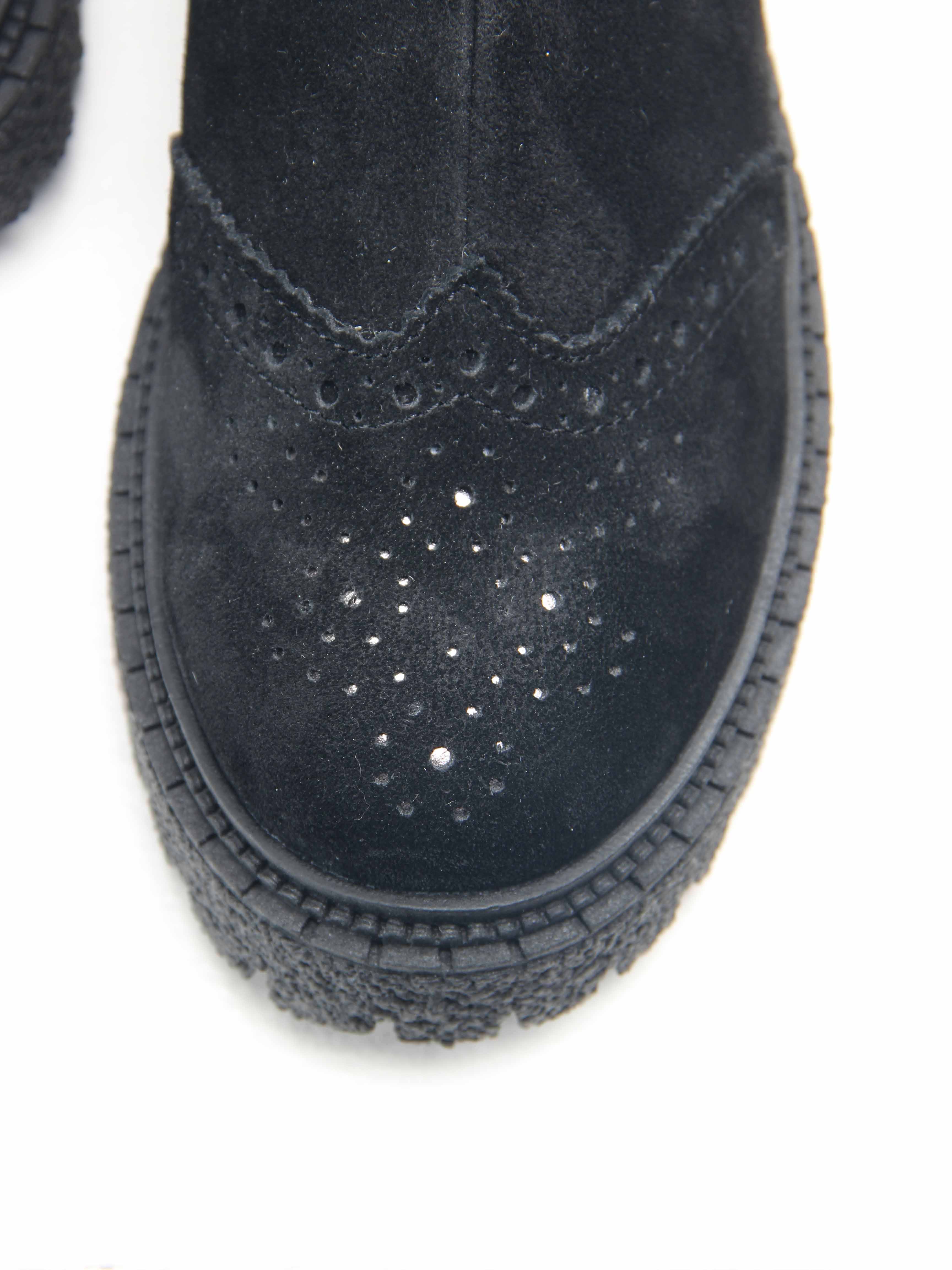 картинка Челси 360.P.asteria.bl черный замша от интернет магазина