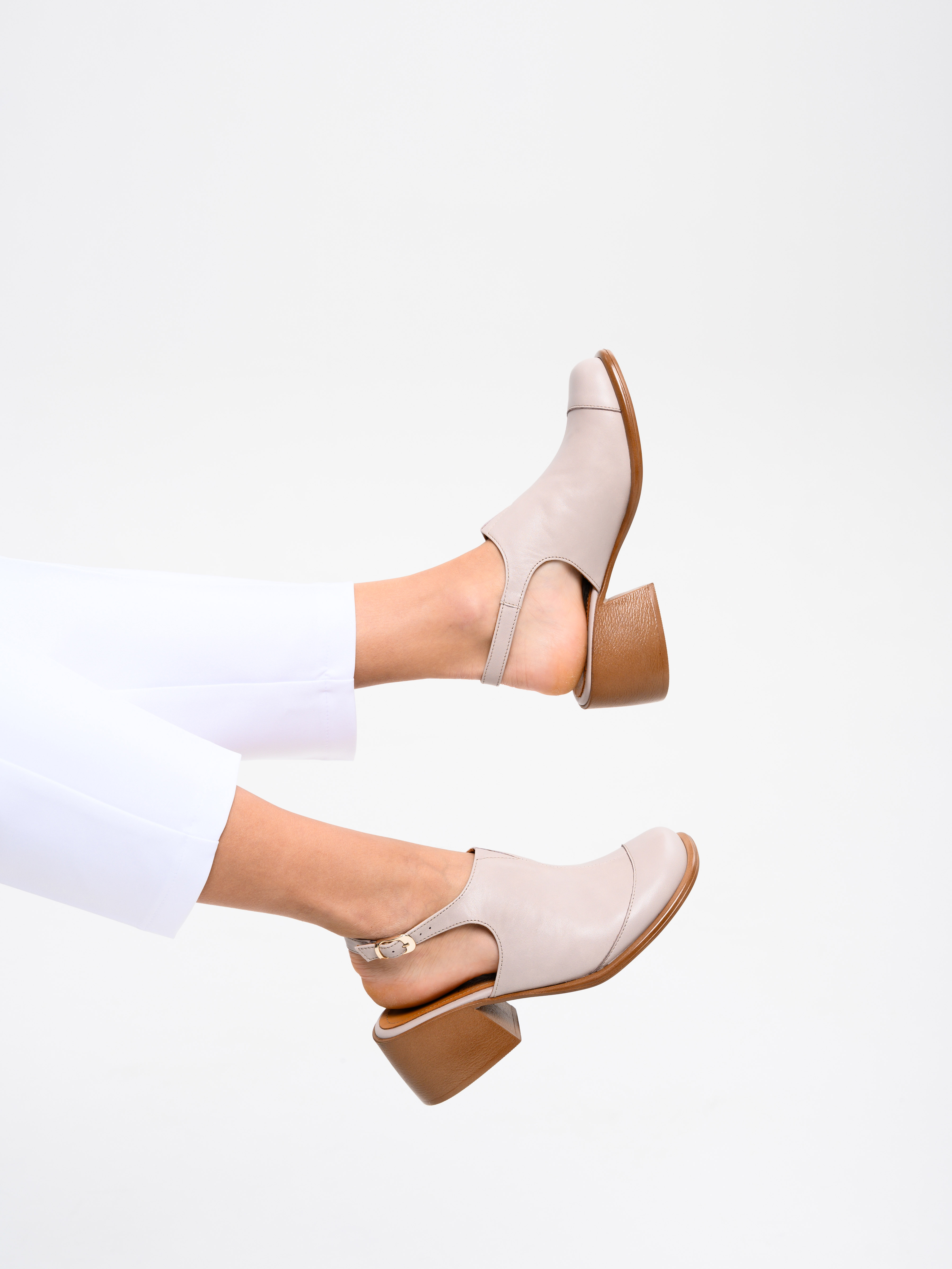 картинка Босоножки ED'ART 5133.23663'be. Стар визон+коричневый от интернет магазина