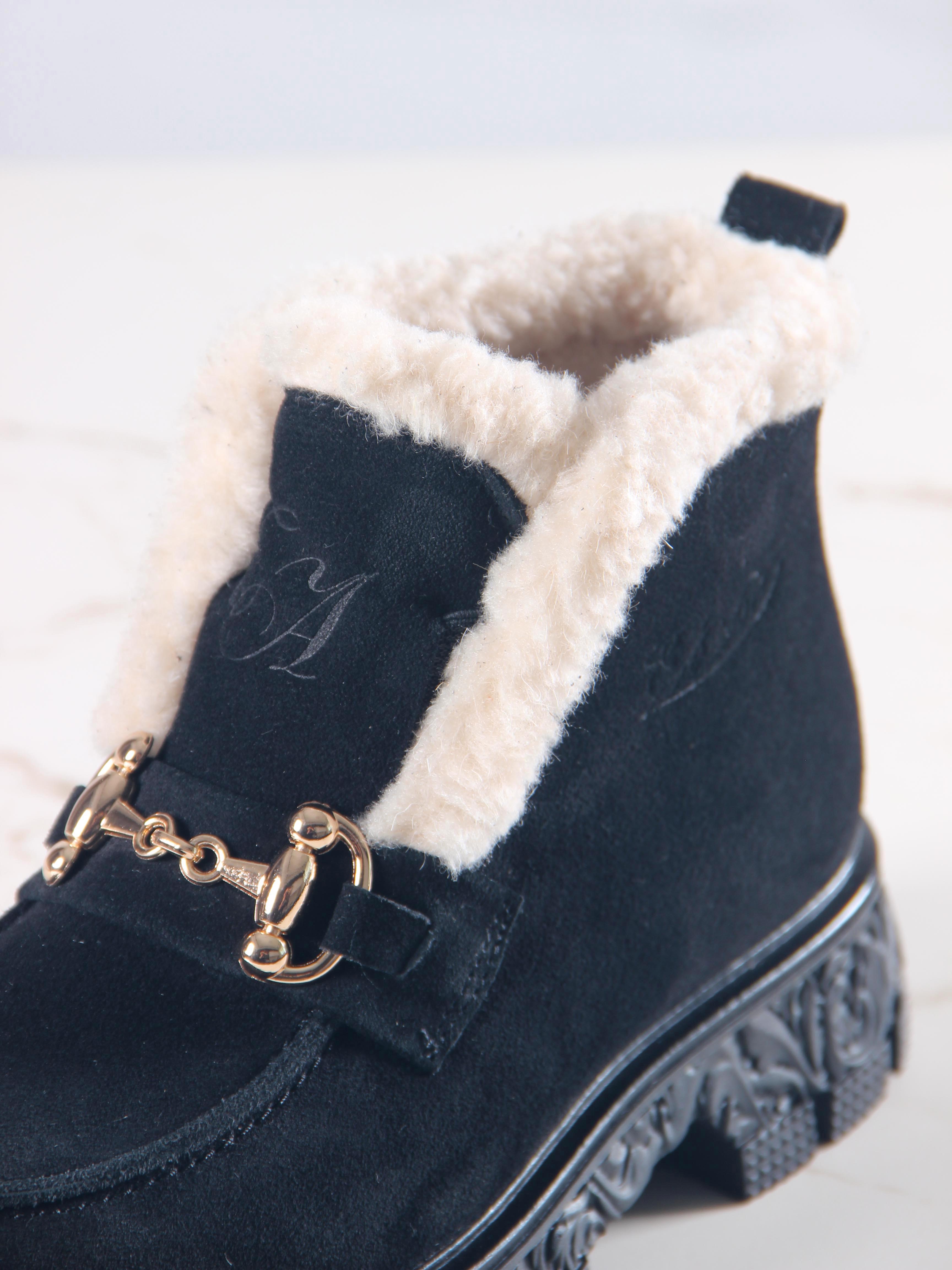 картинка Ботинки ED'ART 307. PODYUM141 'bl. черная замша от интернет магазина