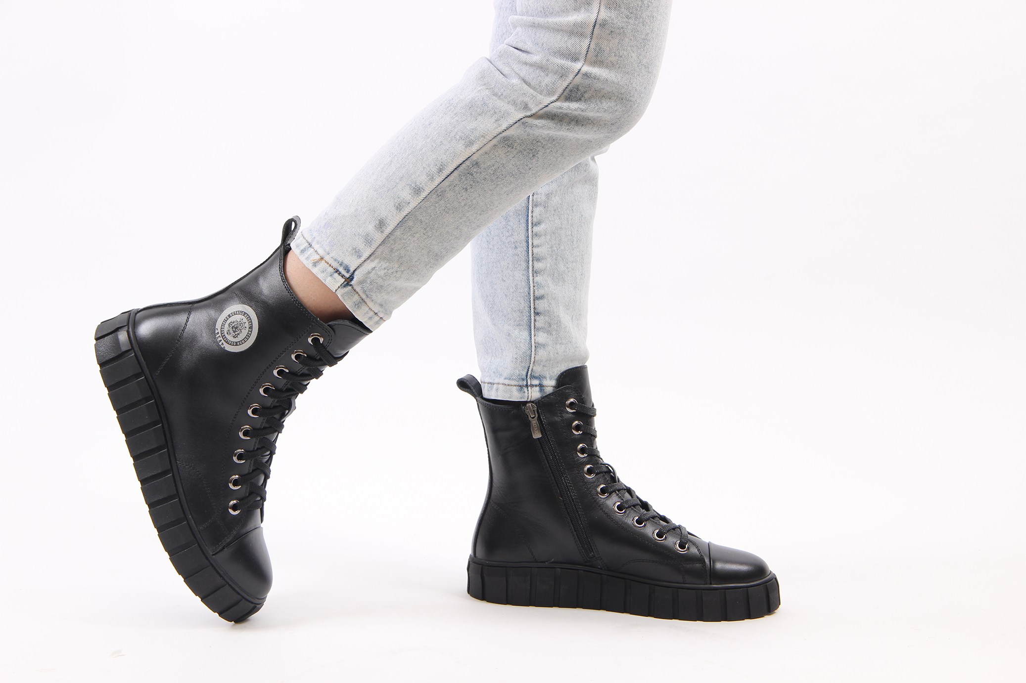 картинка Ботинки ED'ART 215.1918'bl.Black от интернет магазина