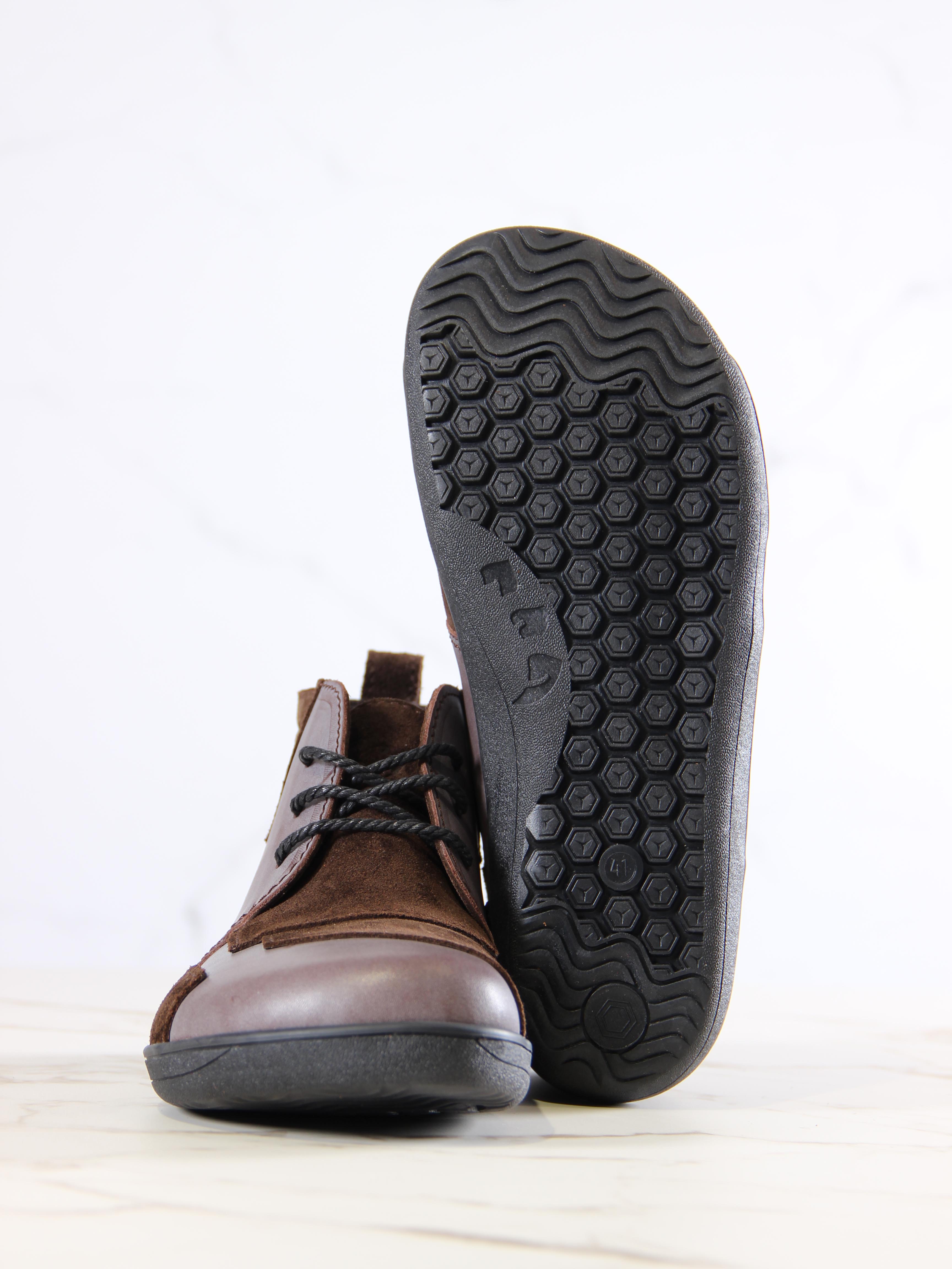 картинка Ботинки ED'ART 305.Ната'bl. Вакса коричневая+корич замша от интернет магазина