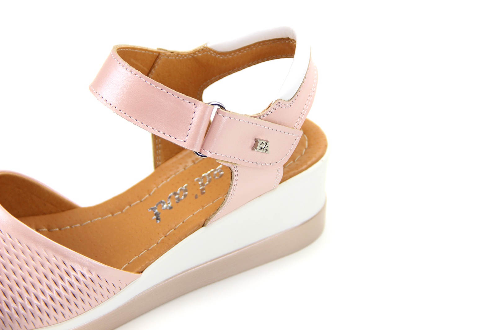 картинка Босоножки ED'ART 3003.315pink.white от интернет магазина