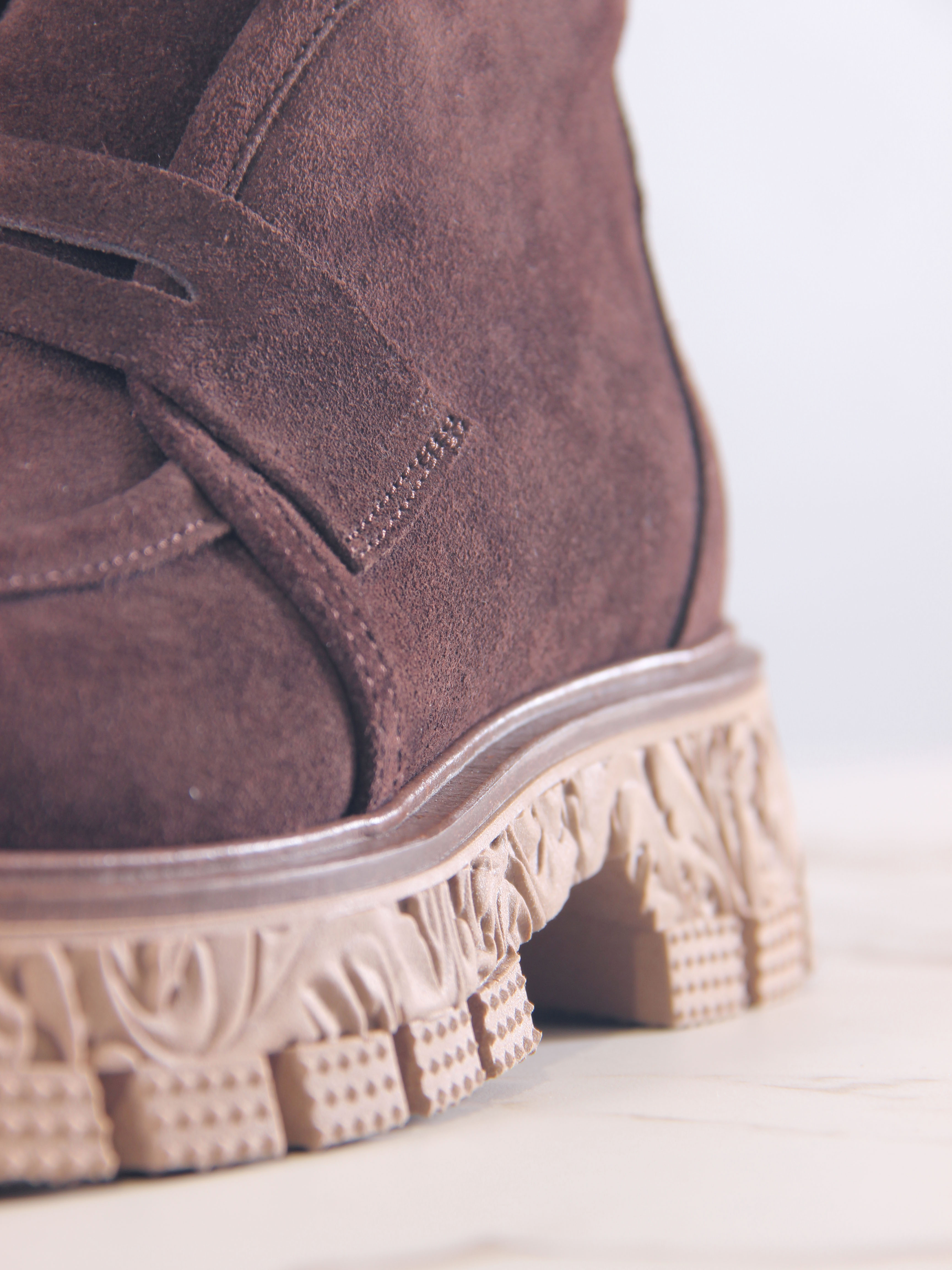 картинка Полуботинки  ED'ART 304.PODYUM141'br. Коричневая замша от интернет магазина