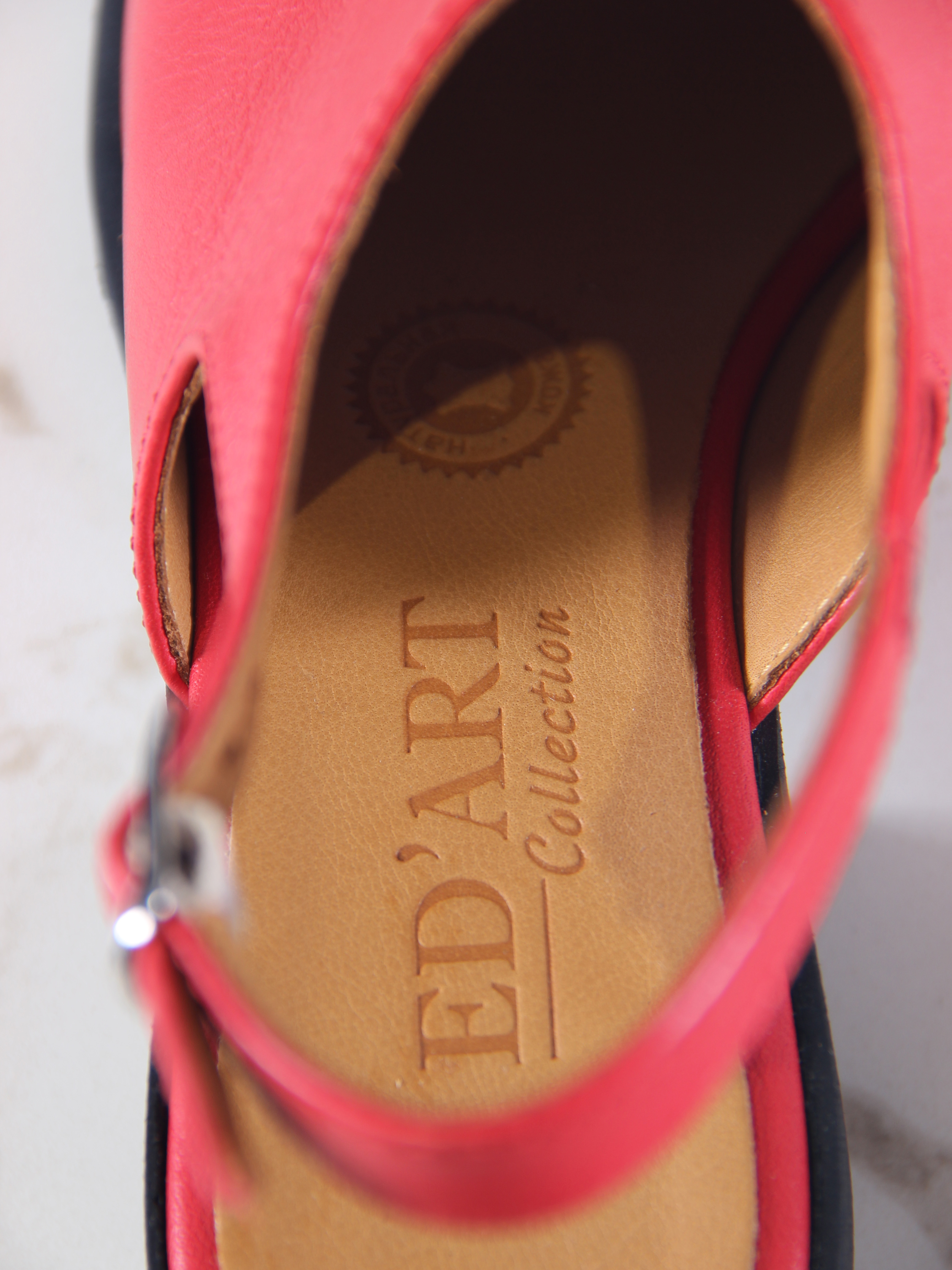 картинка Босоножки ED'ART 4013.23663'bl. Красный от интернет магазина