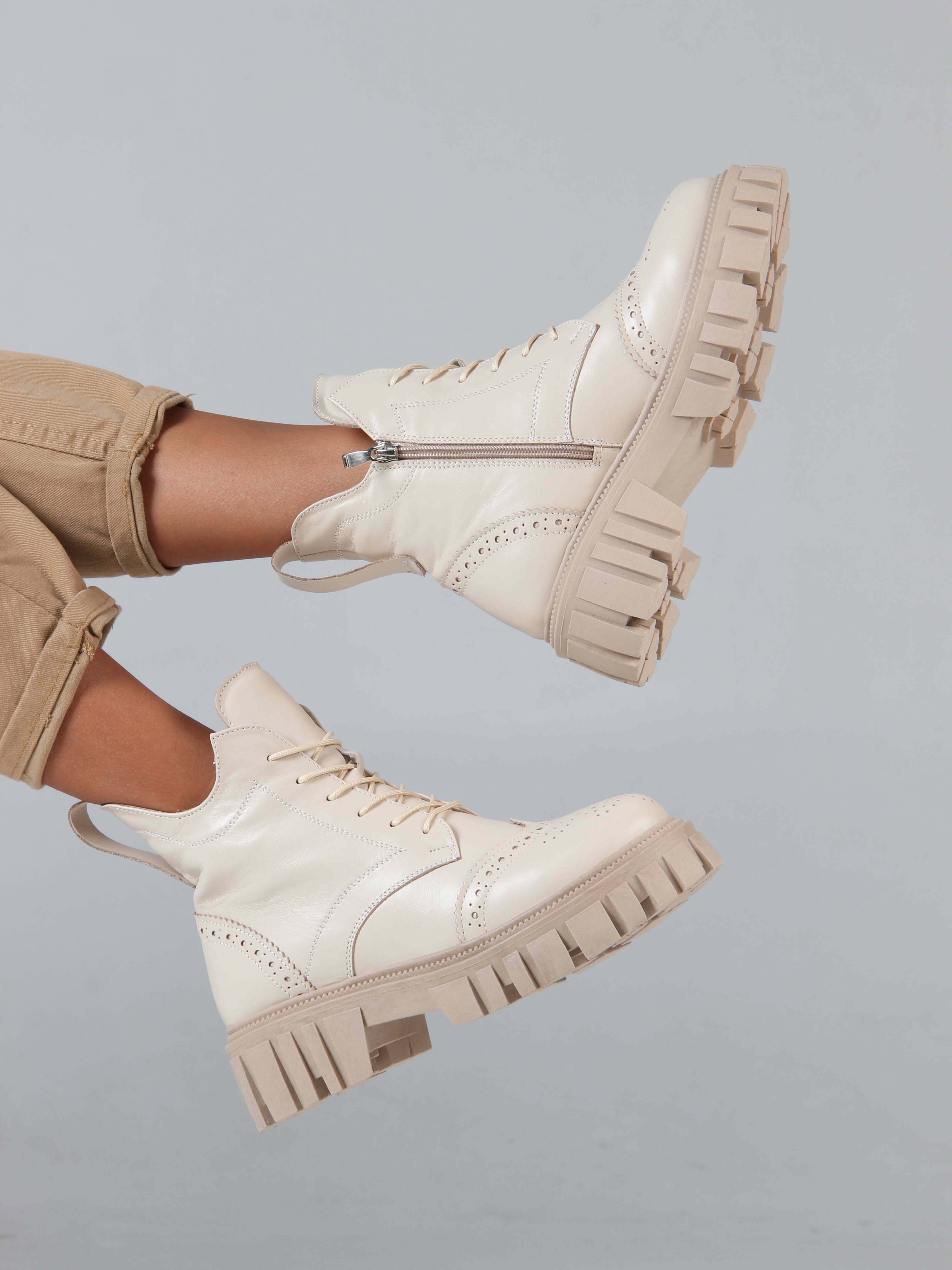 картинка Ботинки ED'ART 338.21153'be. beige от интернет магазина