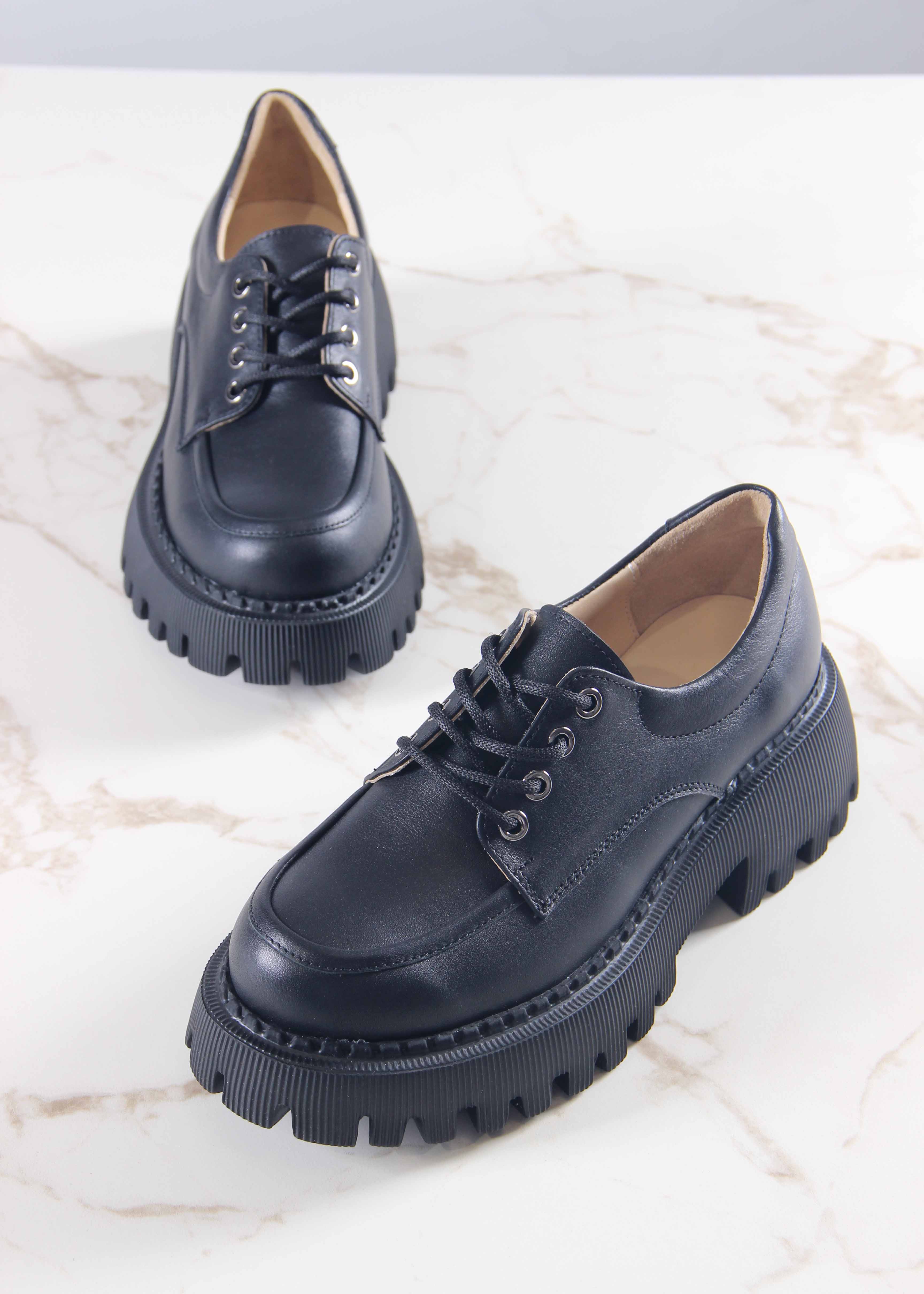 картинка Туфли полуботинки ED'ART 204.14728'bl. черный от интернет магазина