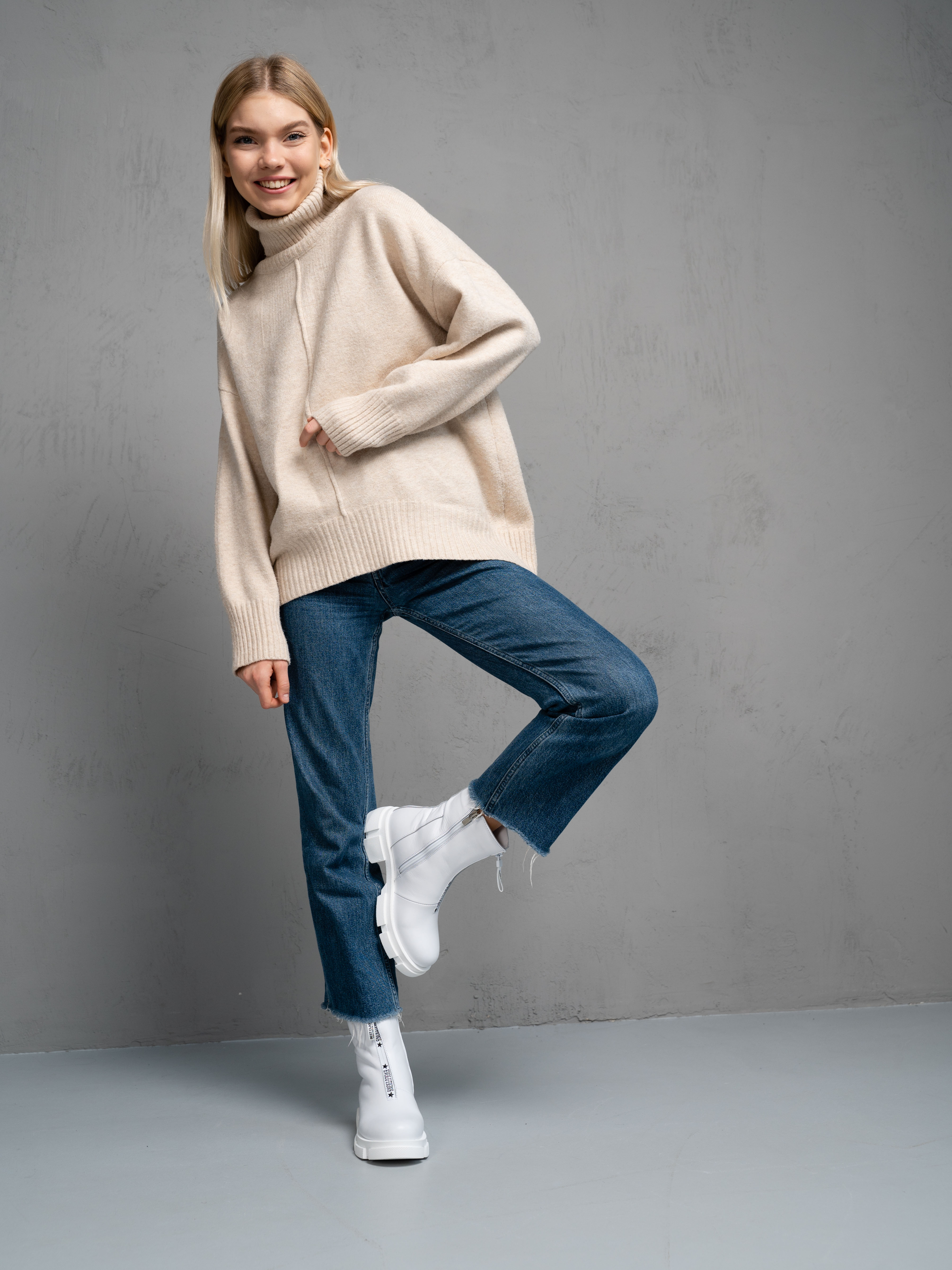 картинка Ботинки ED'ART 325.L.21074'w. Белый от интернет магазина