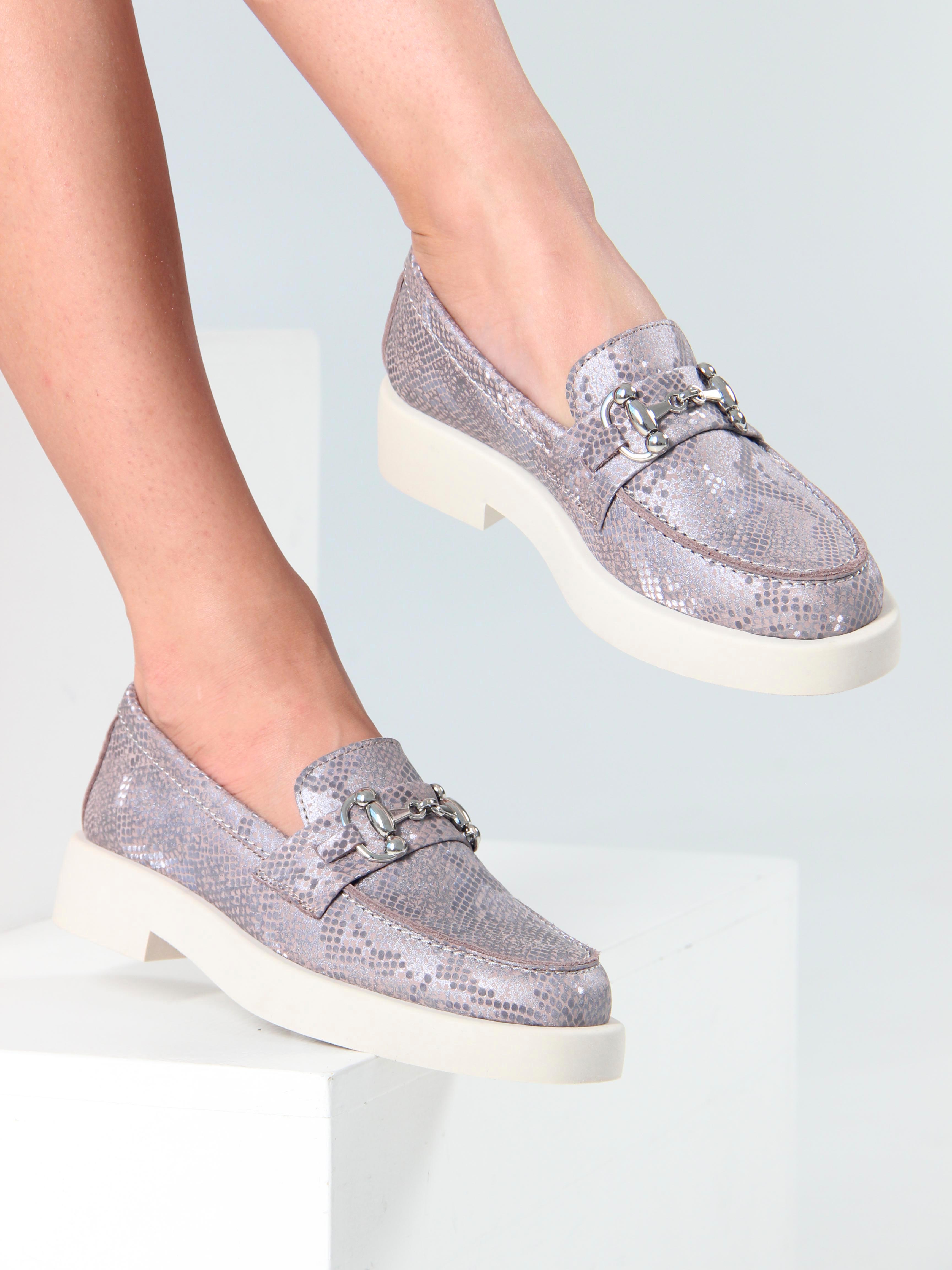 картинка Лоферы туфли ED'ART 174.1593'be. мутон мамба от интернет магазина