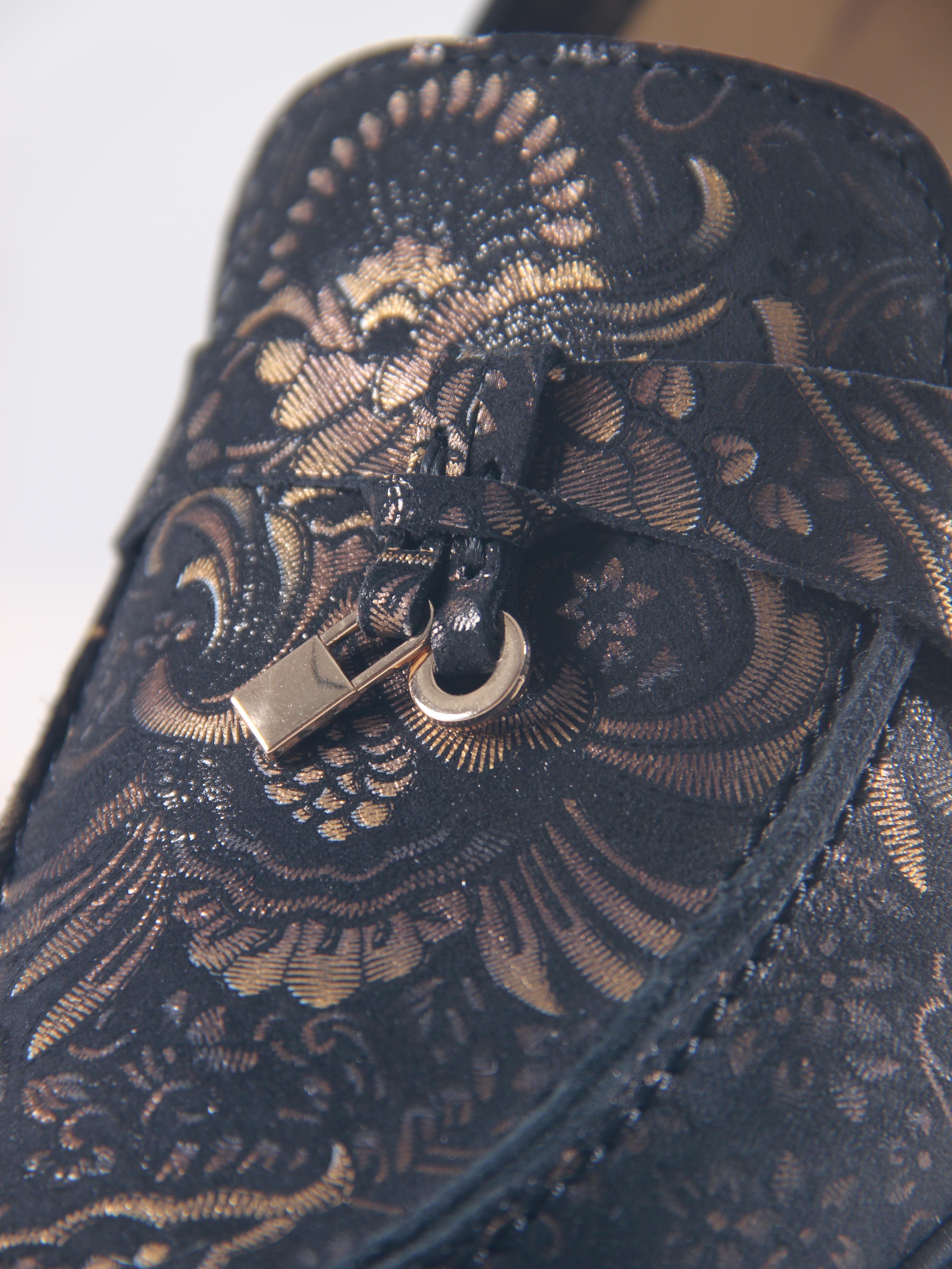 картинка Лоферы лоферы ED'ART 170.2699'bl. Черный грация от интернет магазина