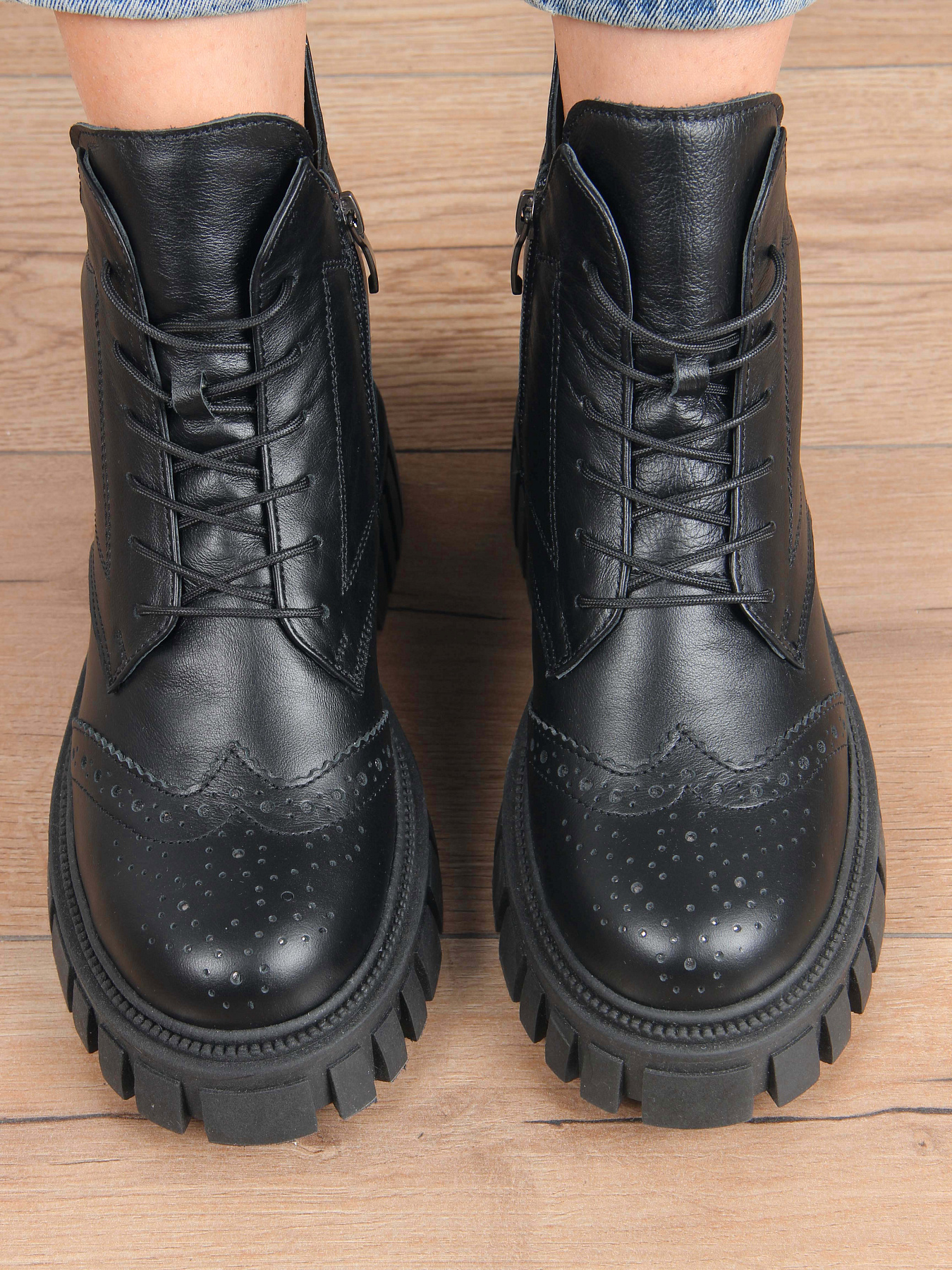 картинка Ботинки ED'ART 338.21153'bl.Black от интернет магазина