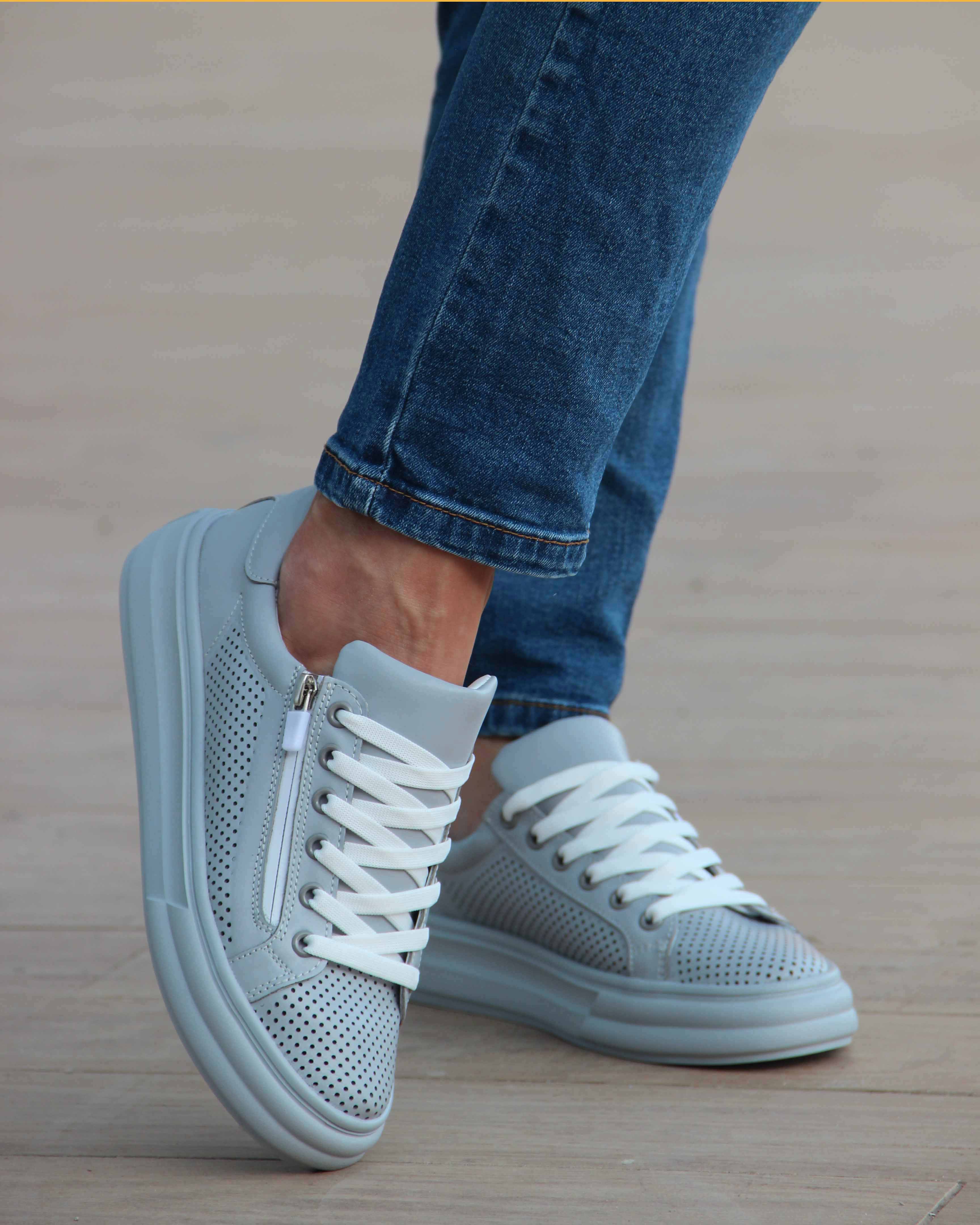 картинка Кеды ED'ART 166.P.Lusi22'gr. Серый от интернет магазина