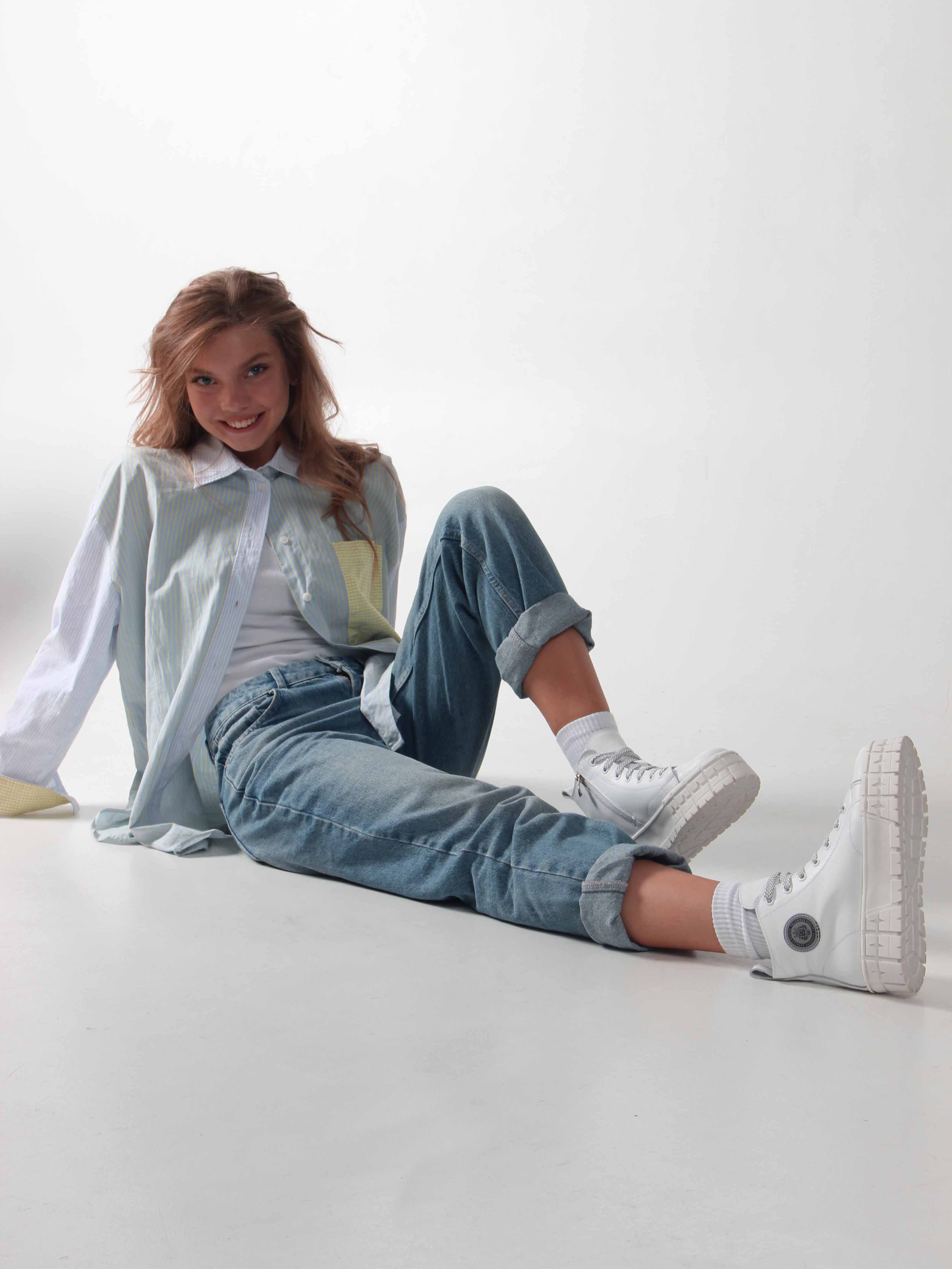 картинка Ботинки ED'ART 213.212131'w. Белый от интернет магазина