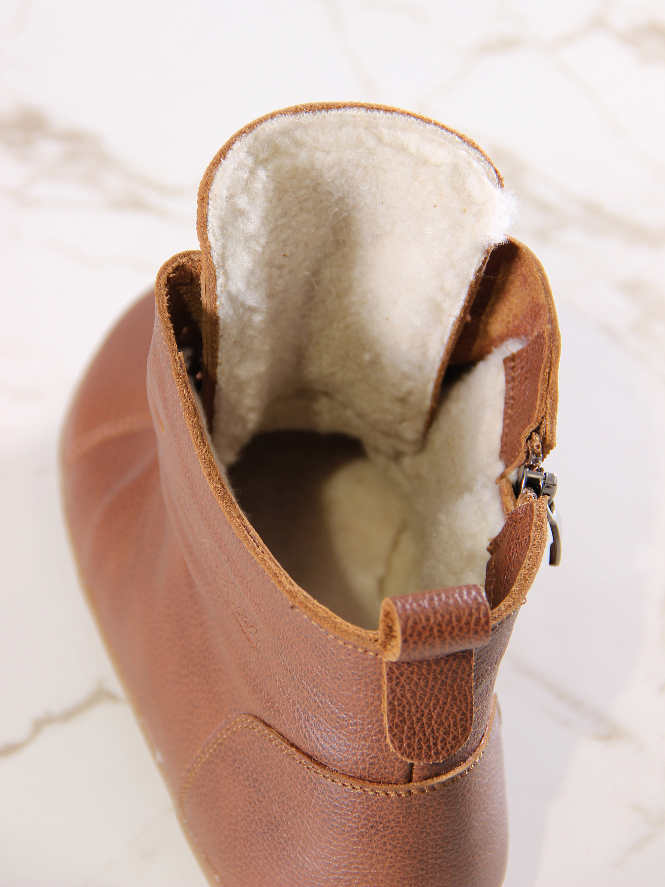 картинка Босоногие ботинки  ED'ART 352.NATA'br.Коньяк от интернет магазина