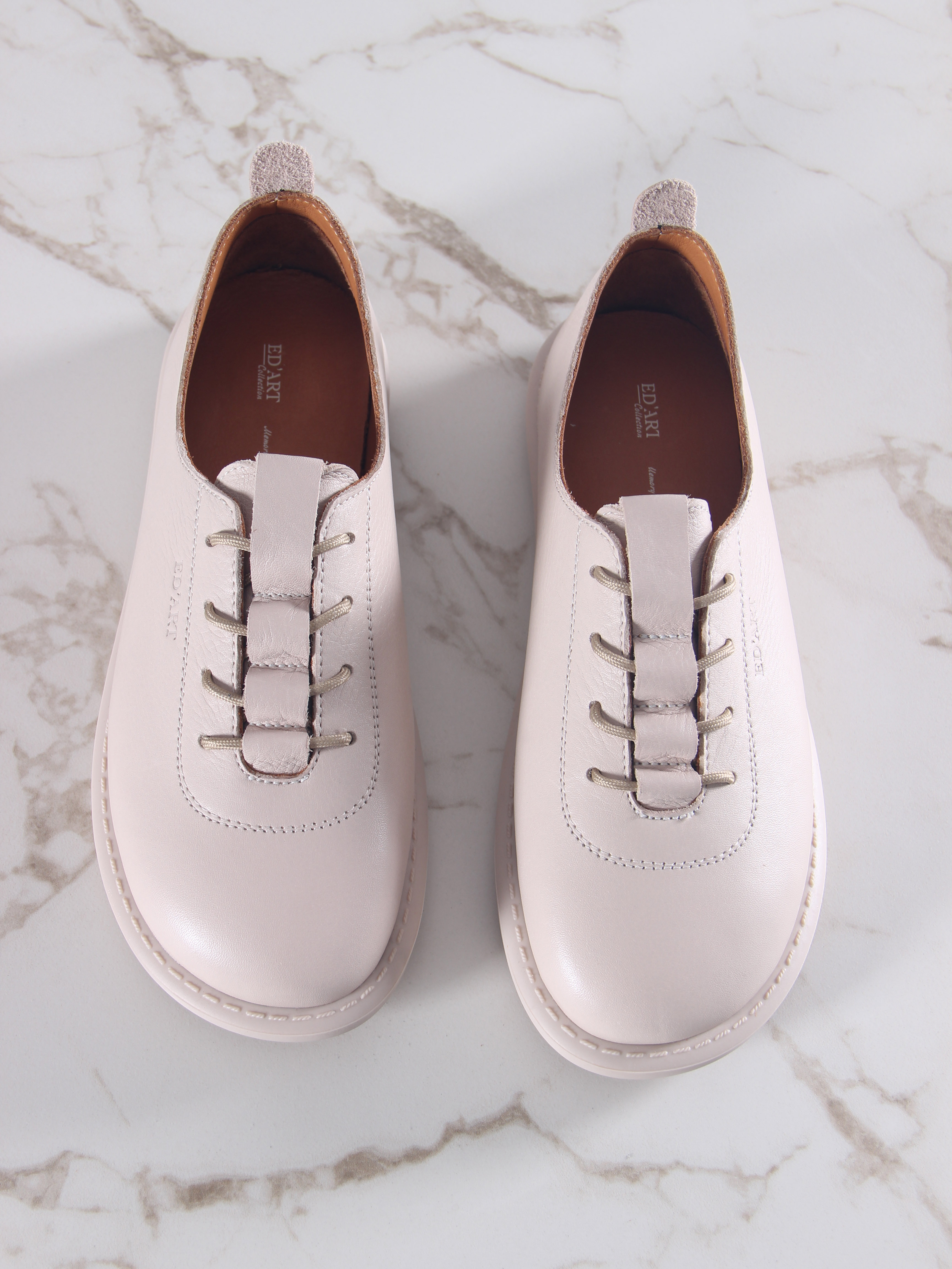 картинка Туфли ED'ART 107.ОКСЕ'be. Бежевый стар от интернет магазина