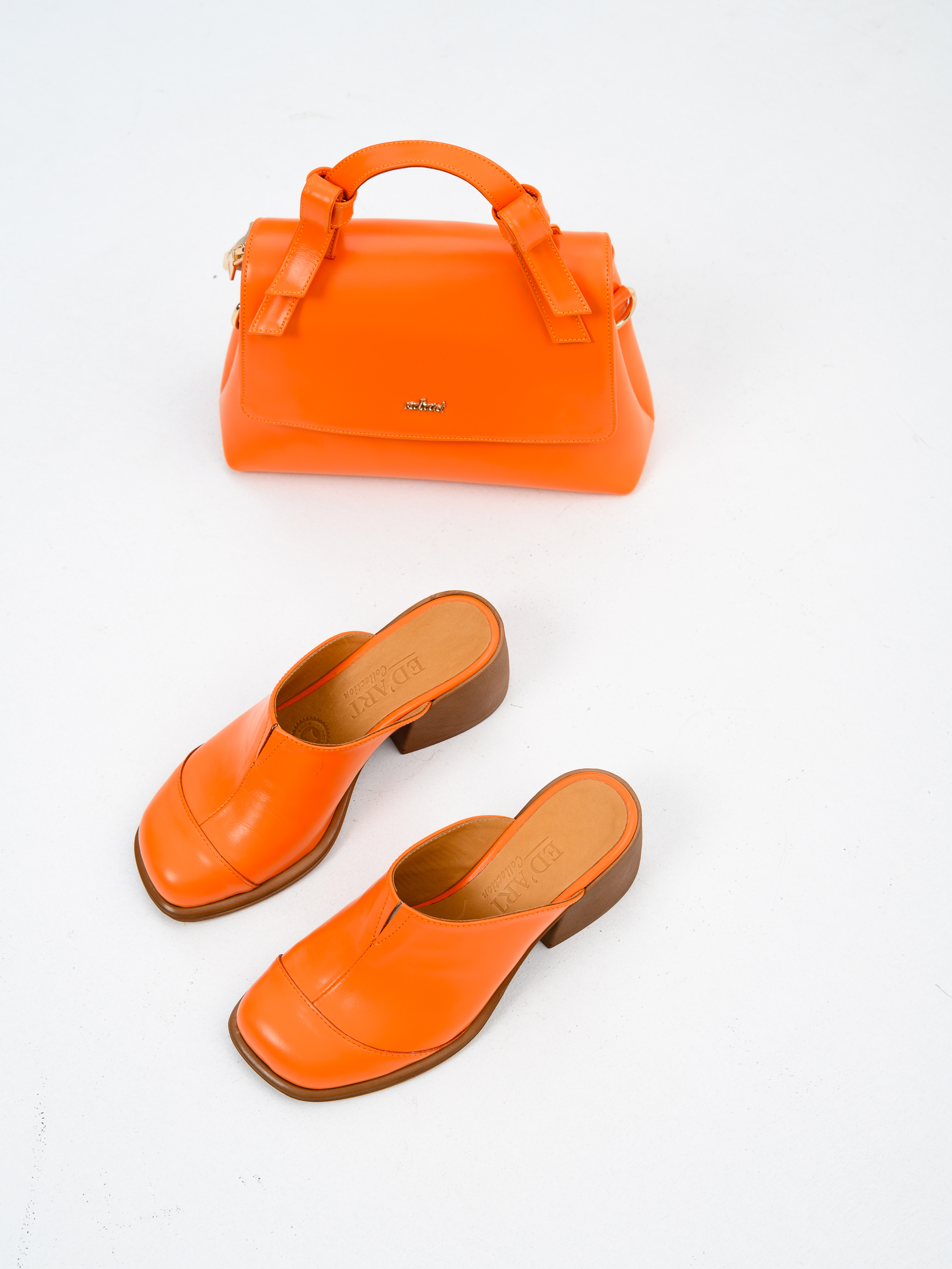 картинка Сабо ED'ART 5132.23663'br. оранжевый+коричневый от интернет магазина