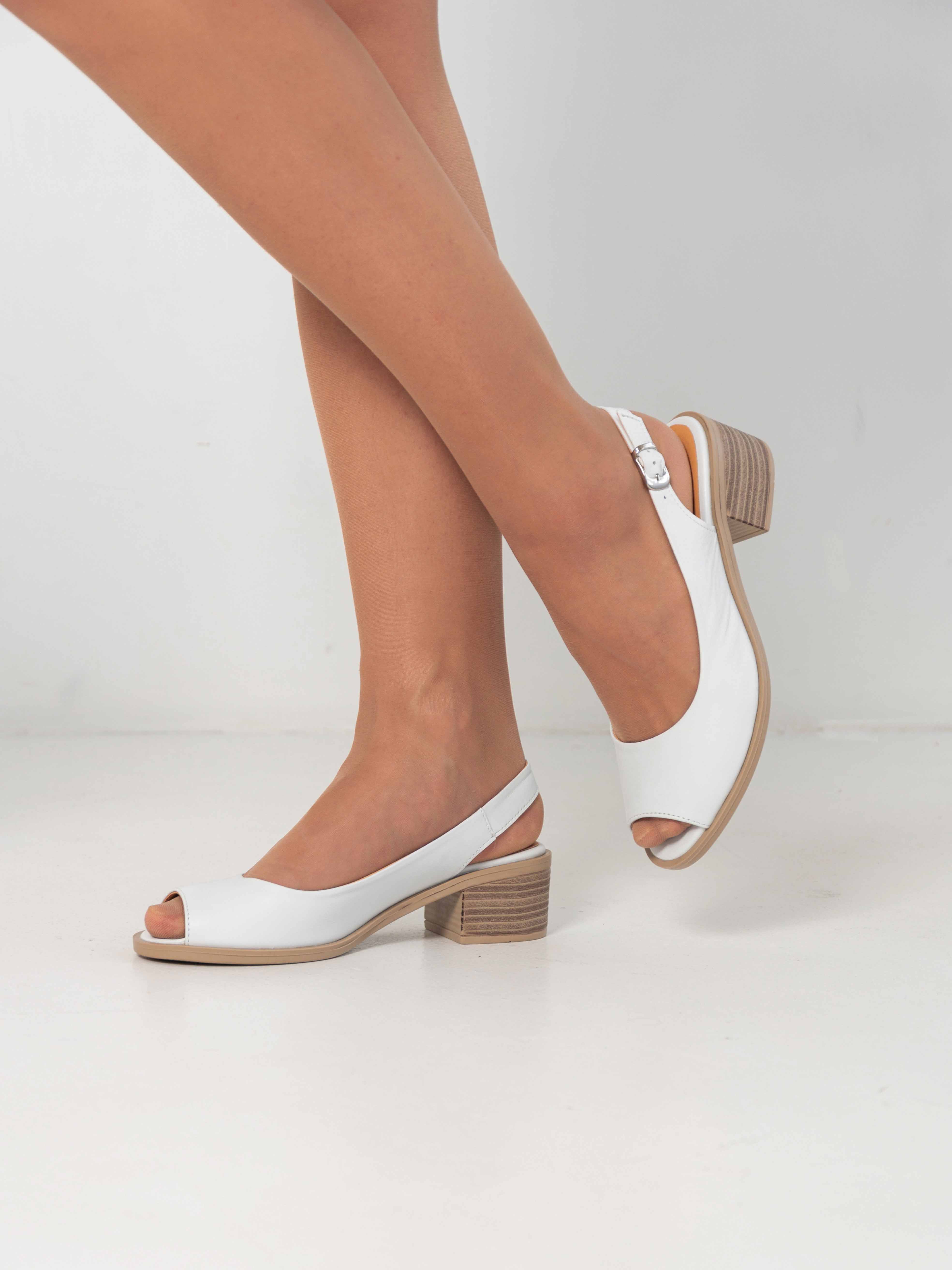 картинка Босоножки ED'ART 401.22280'be.белый от интернет магазина