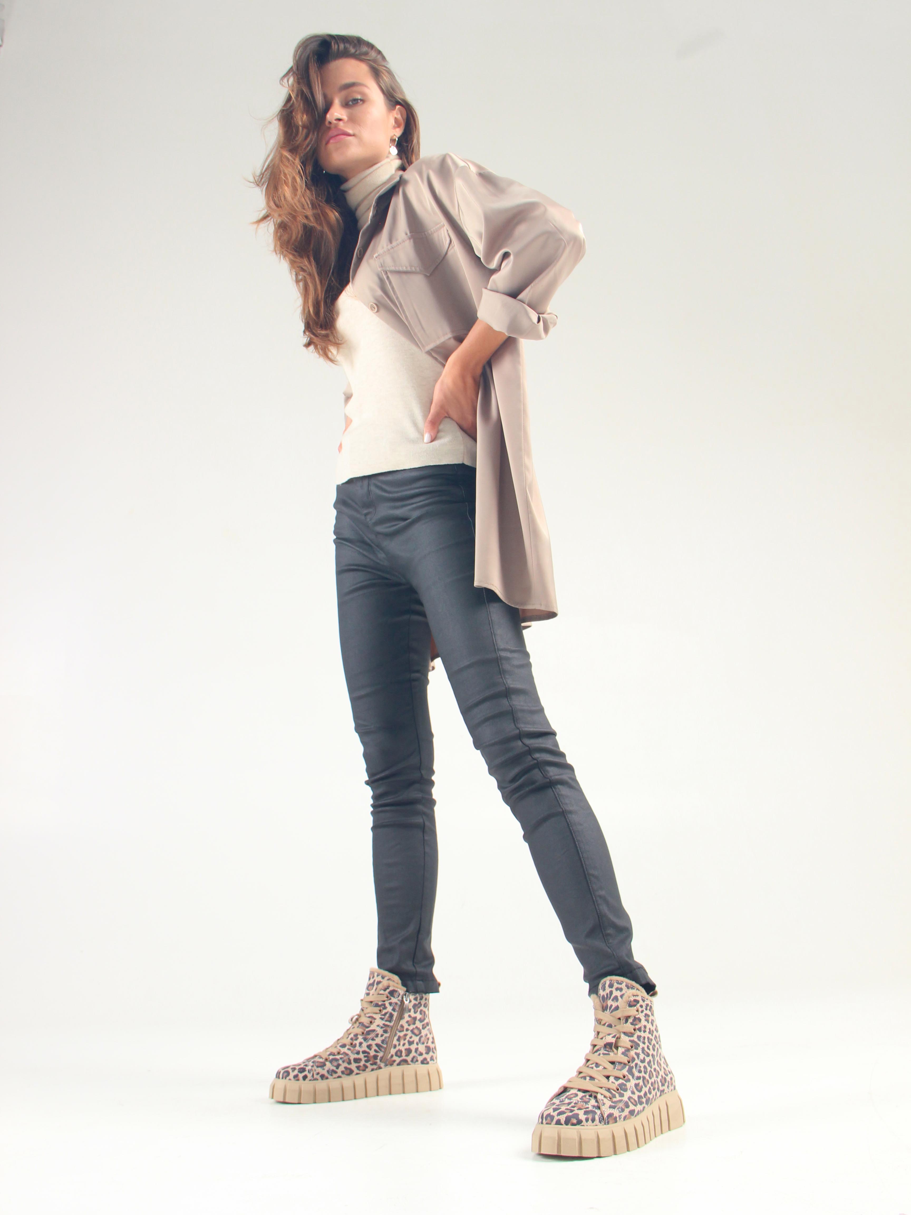 картинка Ботинки ED'ART 217.91505'be. бежевый леопард от интернет магазина