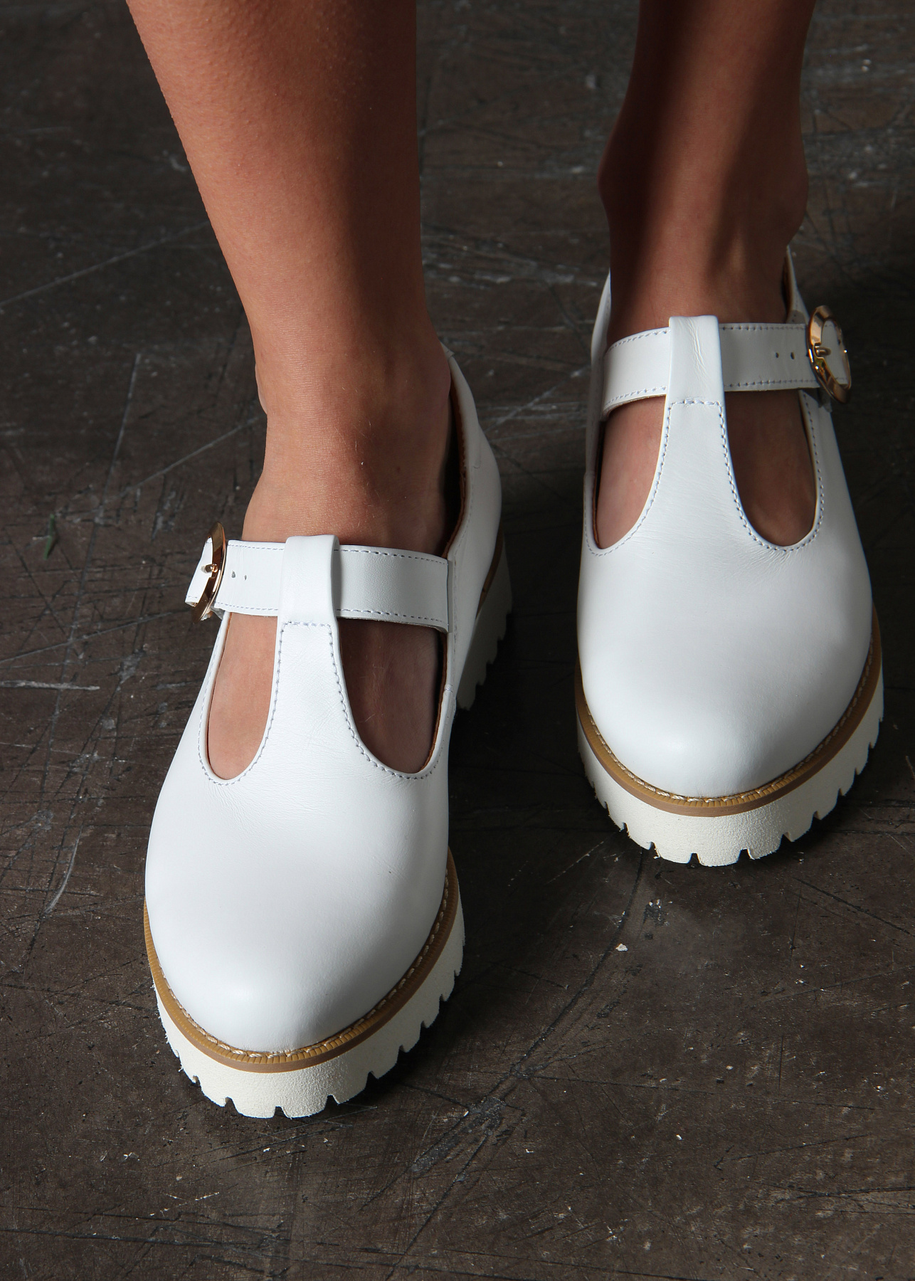 картинка Туфли полуботинки ED'ART 1004.sigma'w. белый от интернет магазина