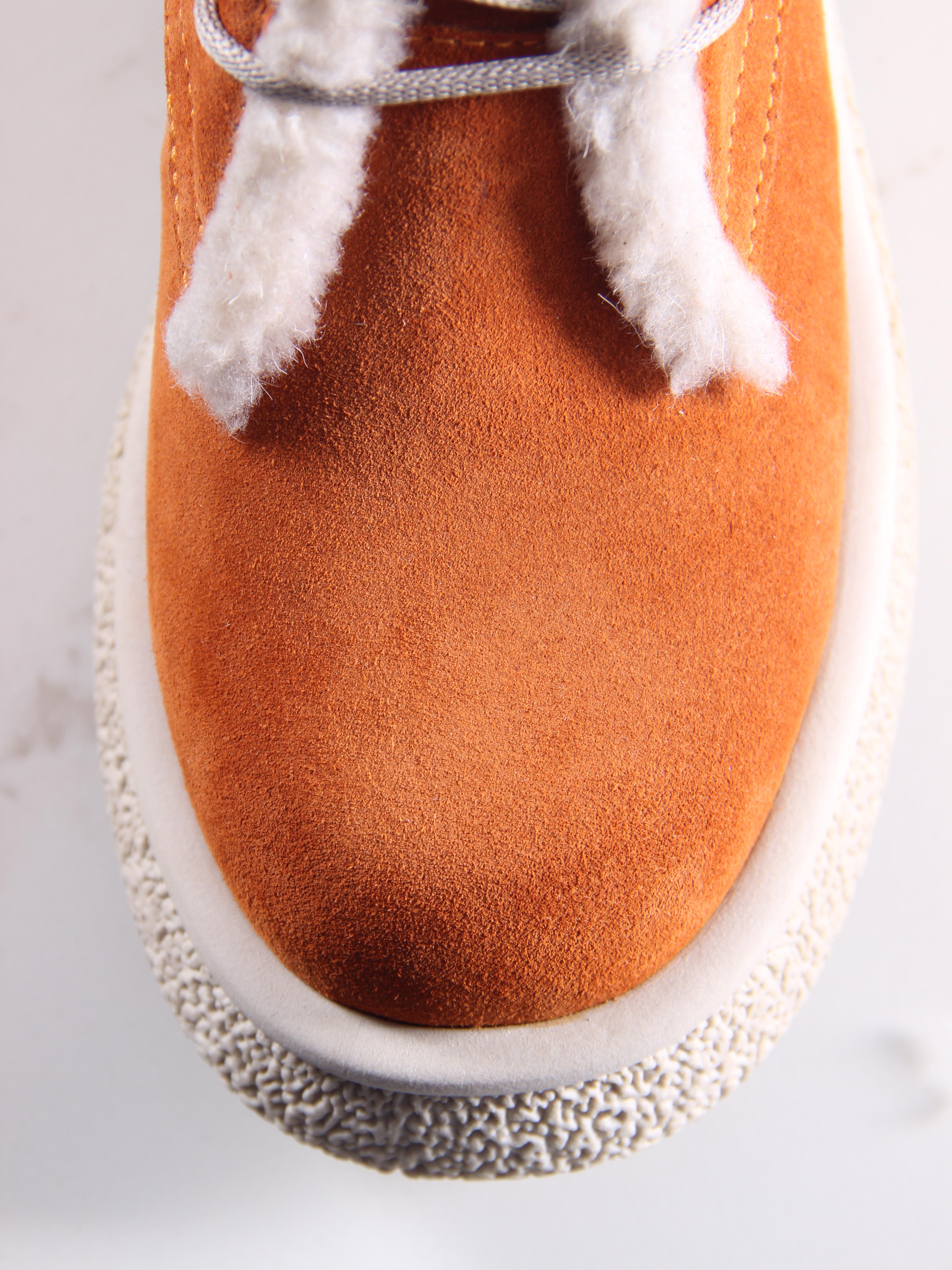 картинка Ботинки ED'ART 308.агата'w. мандарин замша з от интернет магазина