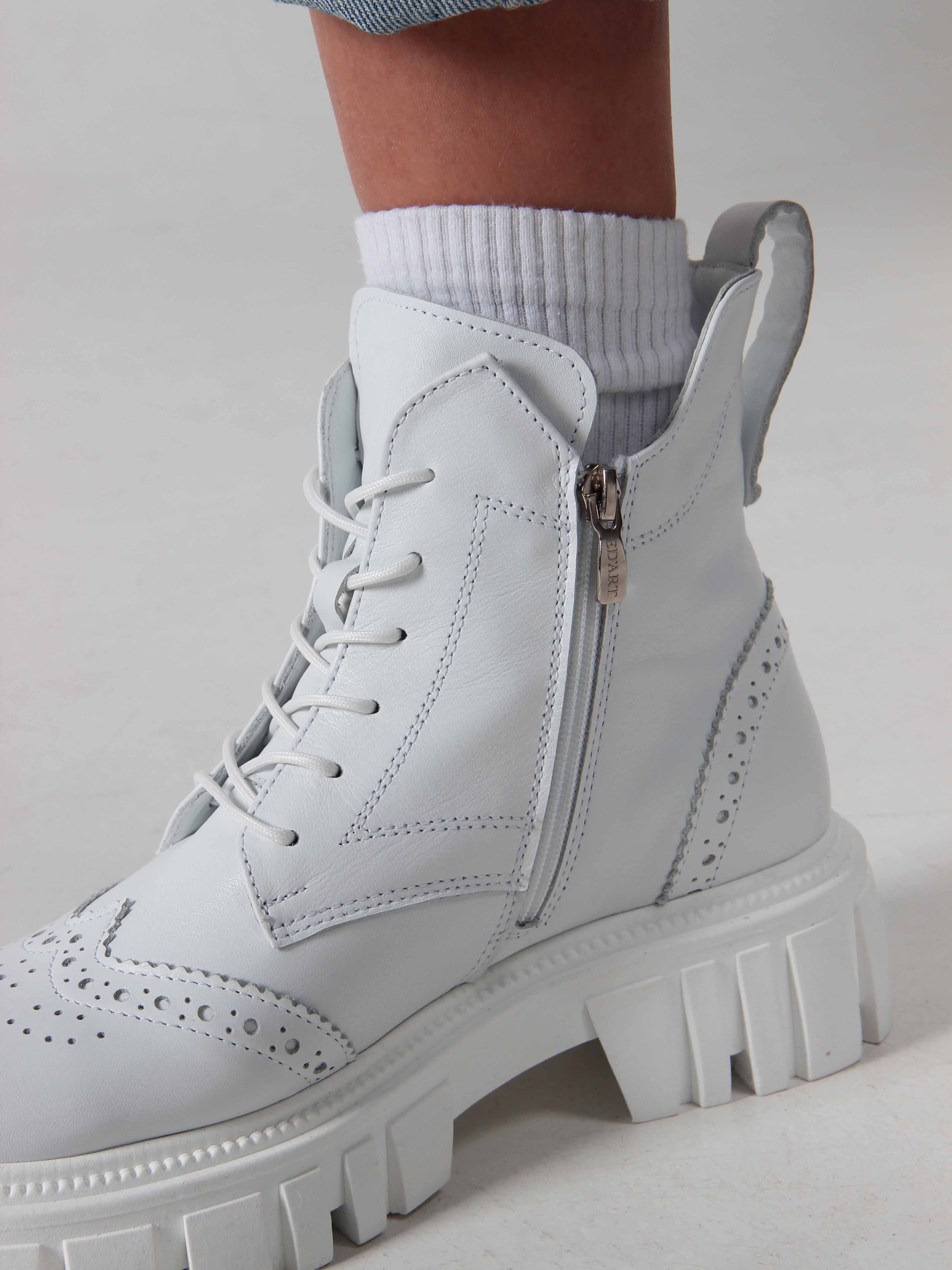 картинка Ботинки ED'ART 338.21153'w. Белый от интернет магазина