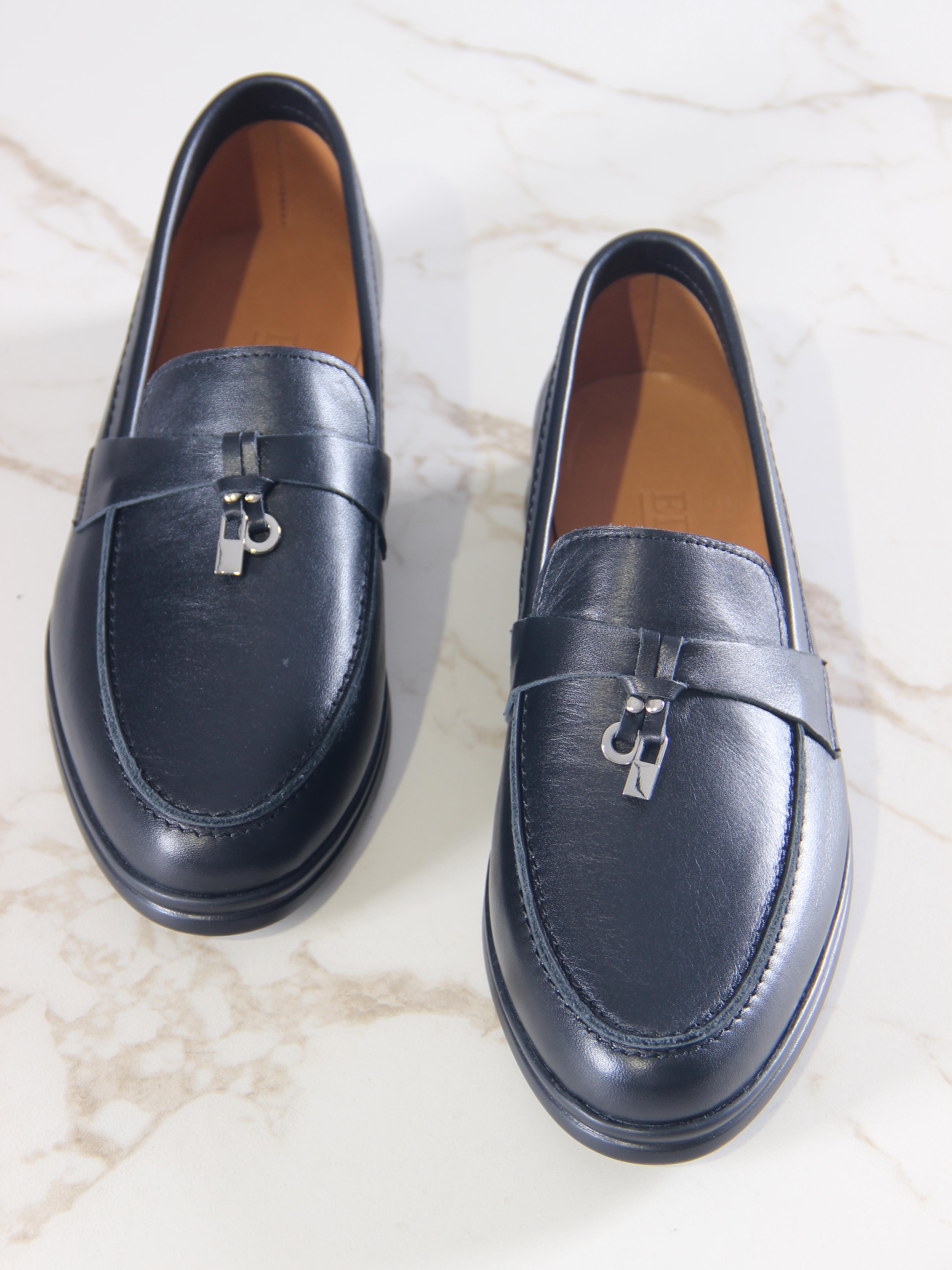 картинка Лоферы  ED'ART 170.2614'bl. Черный от интернет магазина