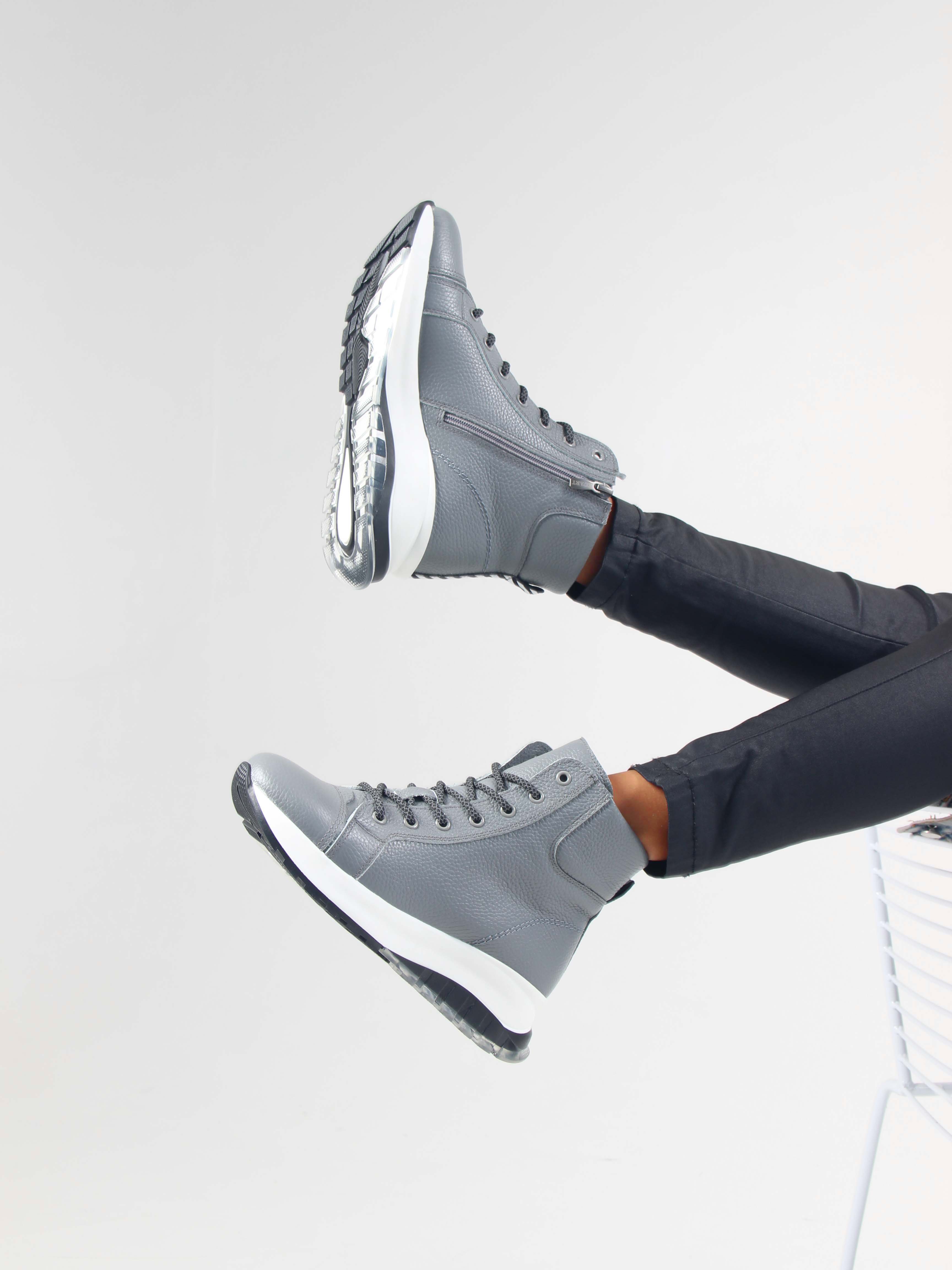 картинка Ботинки ED'ART 311.AVATAR'bl. Серый макс от интернет магазина