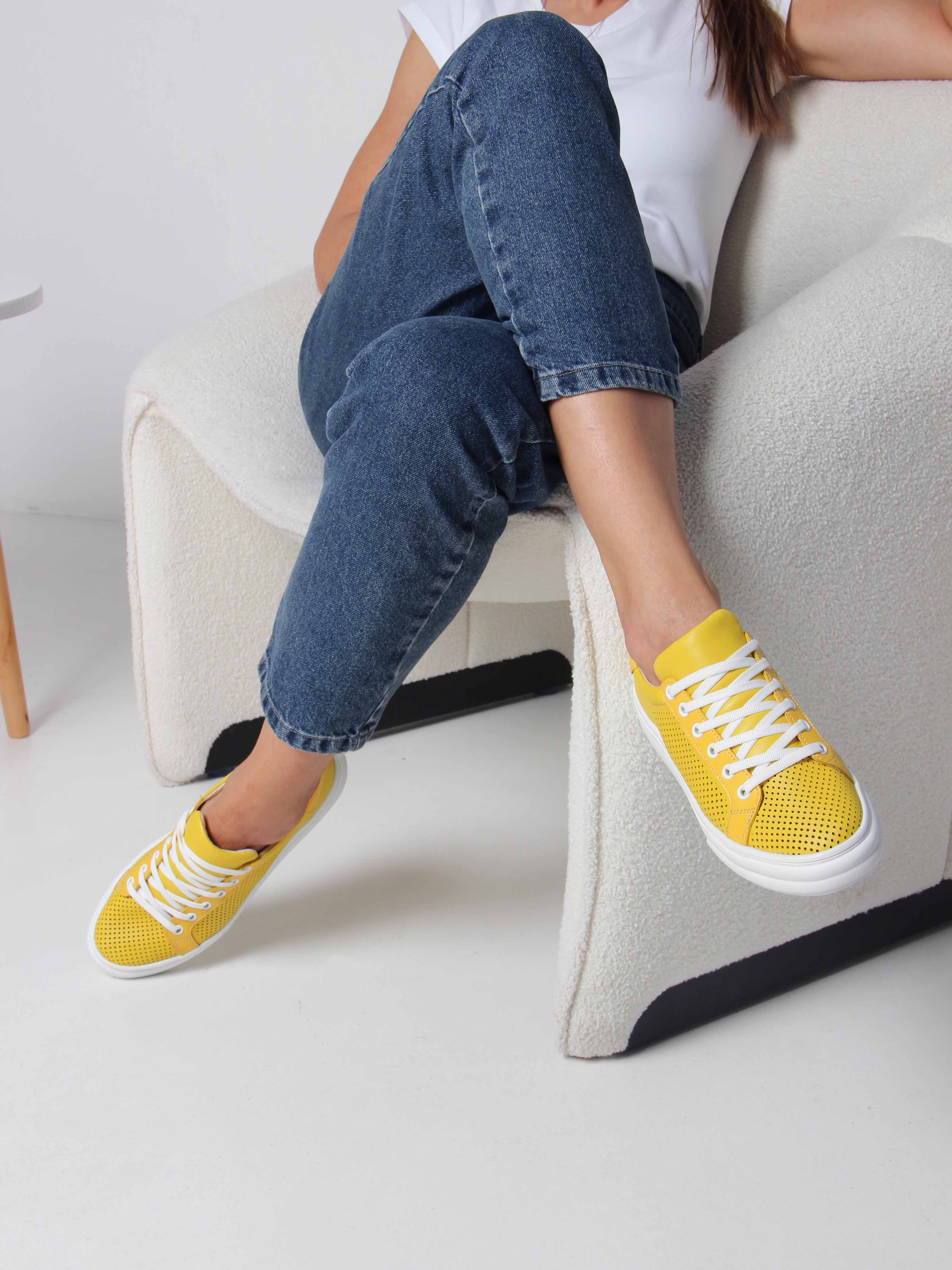 картинка Кеды ED'ART 127.Lusi22'w. Желтый от интернет магазина