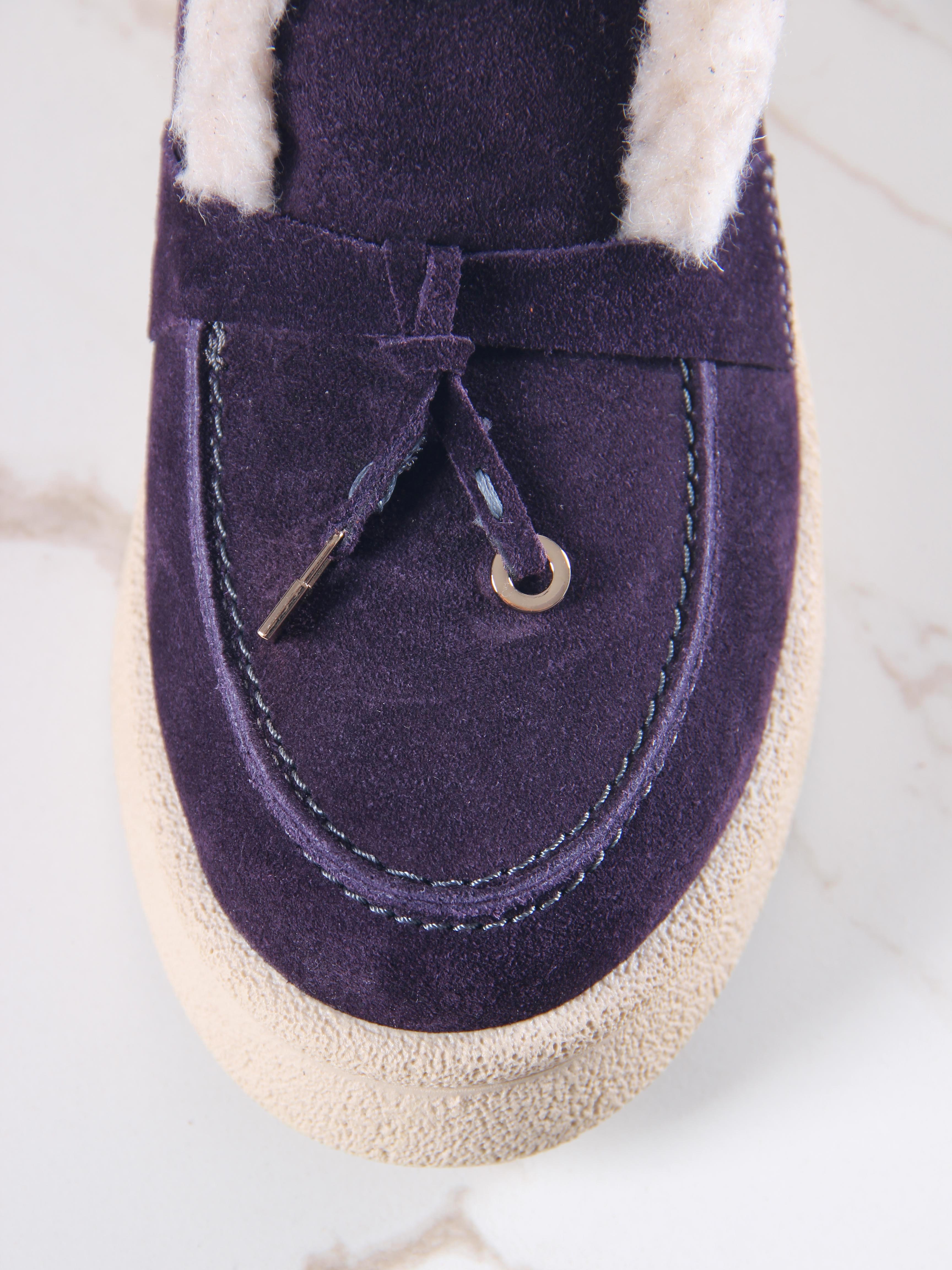 картинка Ботинки ED'ART 307.florida 'be.сливовая замша от интернет магазина