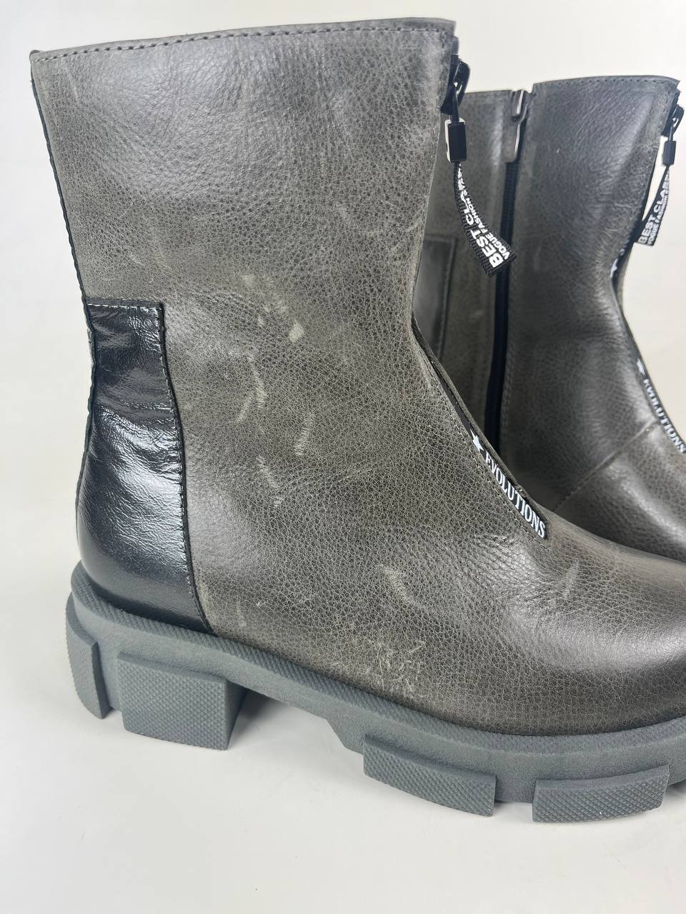 картинка Ботинки ED'ART 325.L.21074'bl.Серый тур уценка от интернет магазина