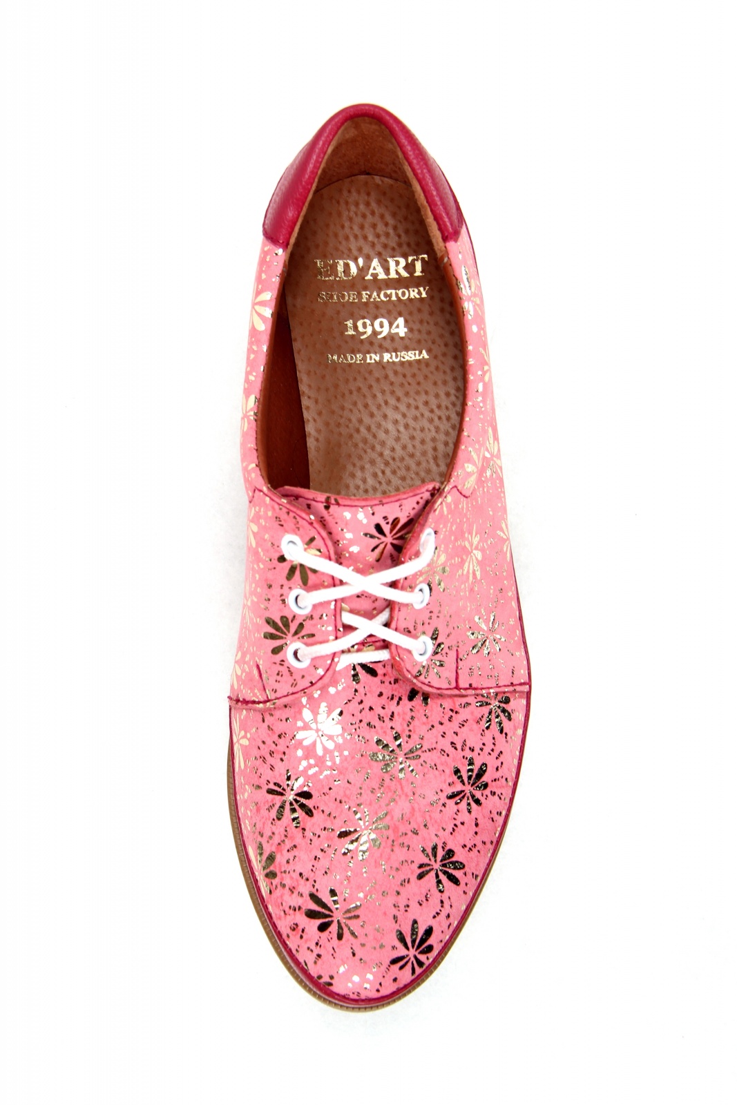 картинка Туфли полуботинки  ED'ART 103.man'w.pinkflow от интернет магазина