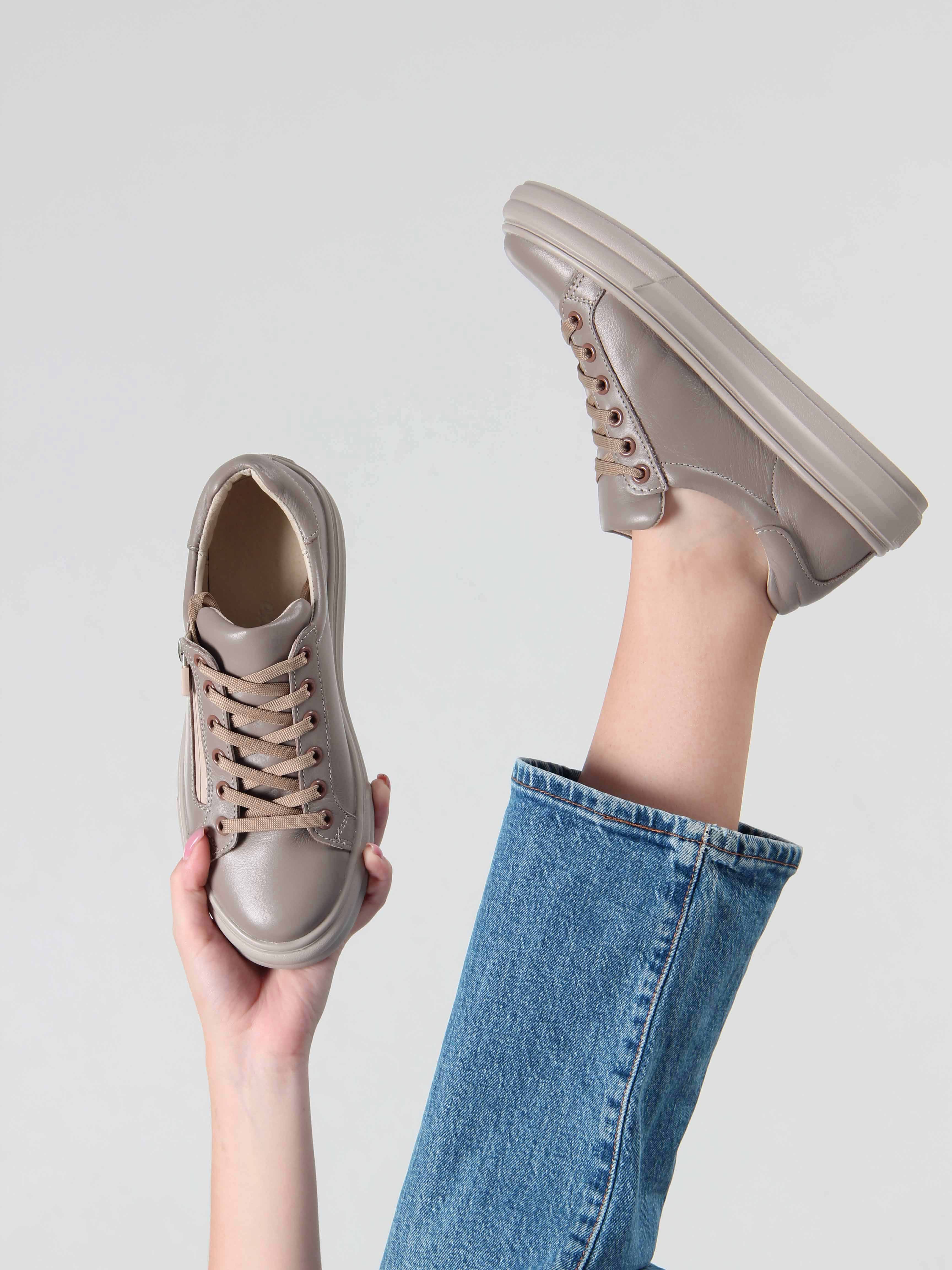 картинка Кеды ED'ART 166.Lusi22'l. Латте от интернет магазина