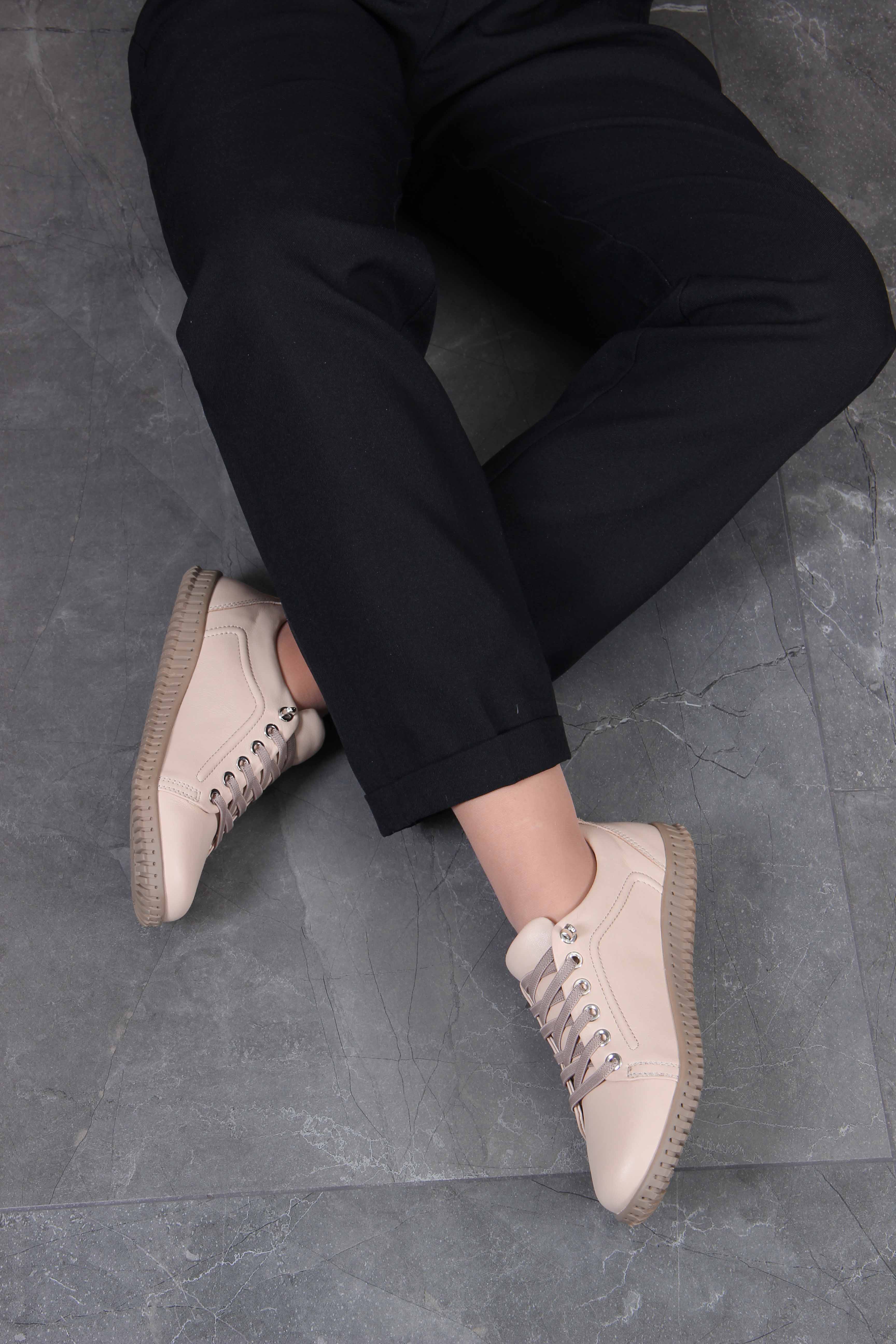 картинка Кеды ED'ART 158.8000'be. Бежевый от интернет магазина