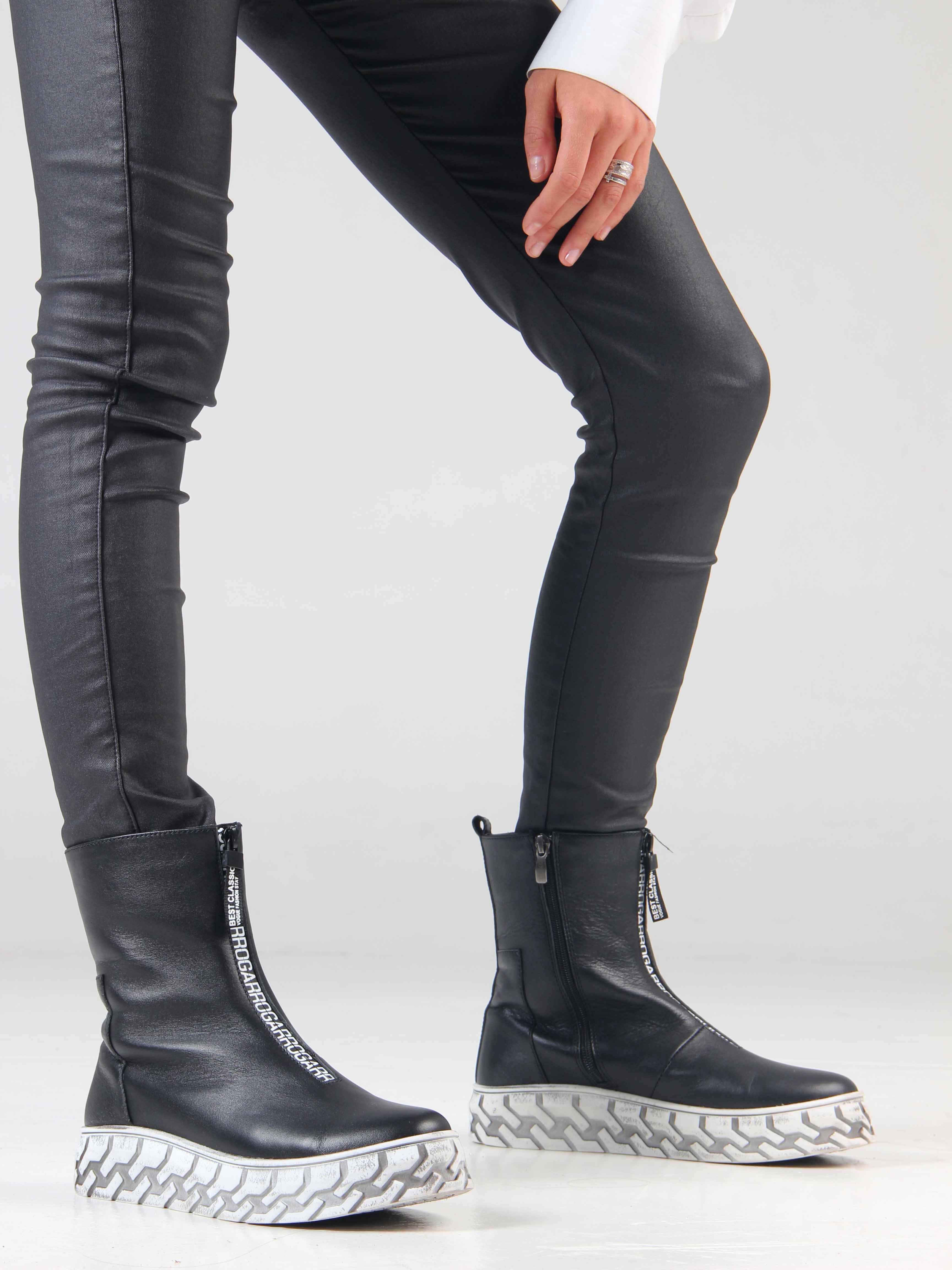 картинка Ботинки ED'ART 365.L.iceberg'w. black R от интернет магазина