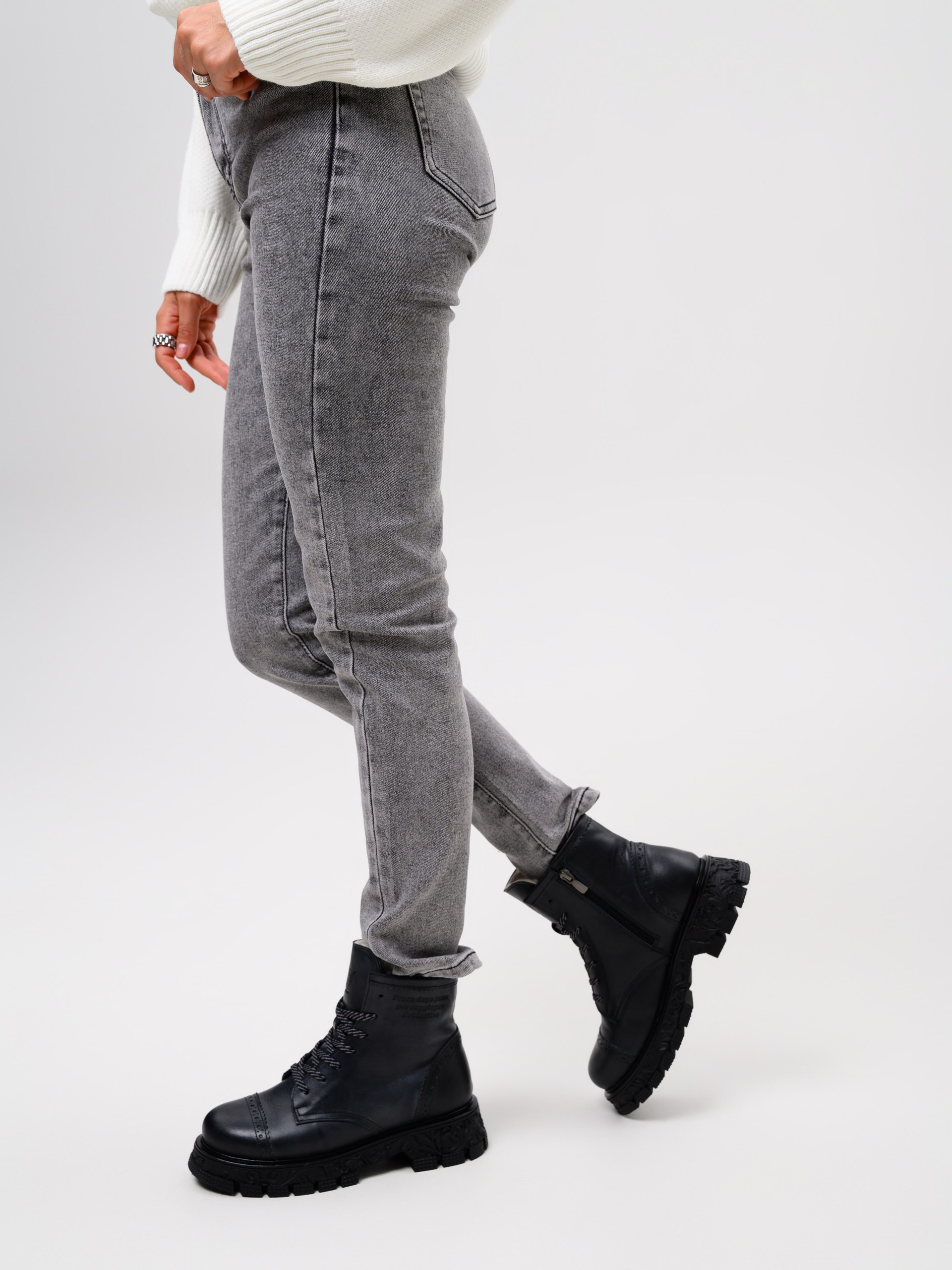 картинка Ботинки ED'ART 319.PODYUM141'bl. Вакса черная от интернет магазина