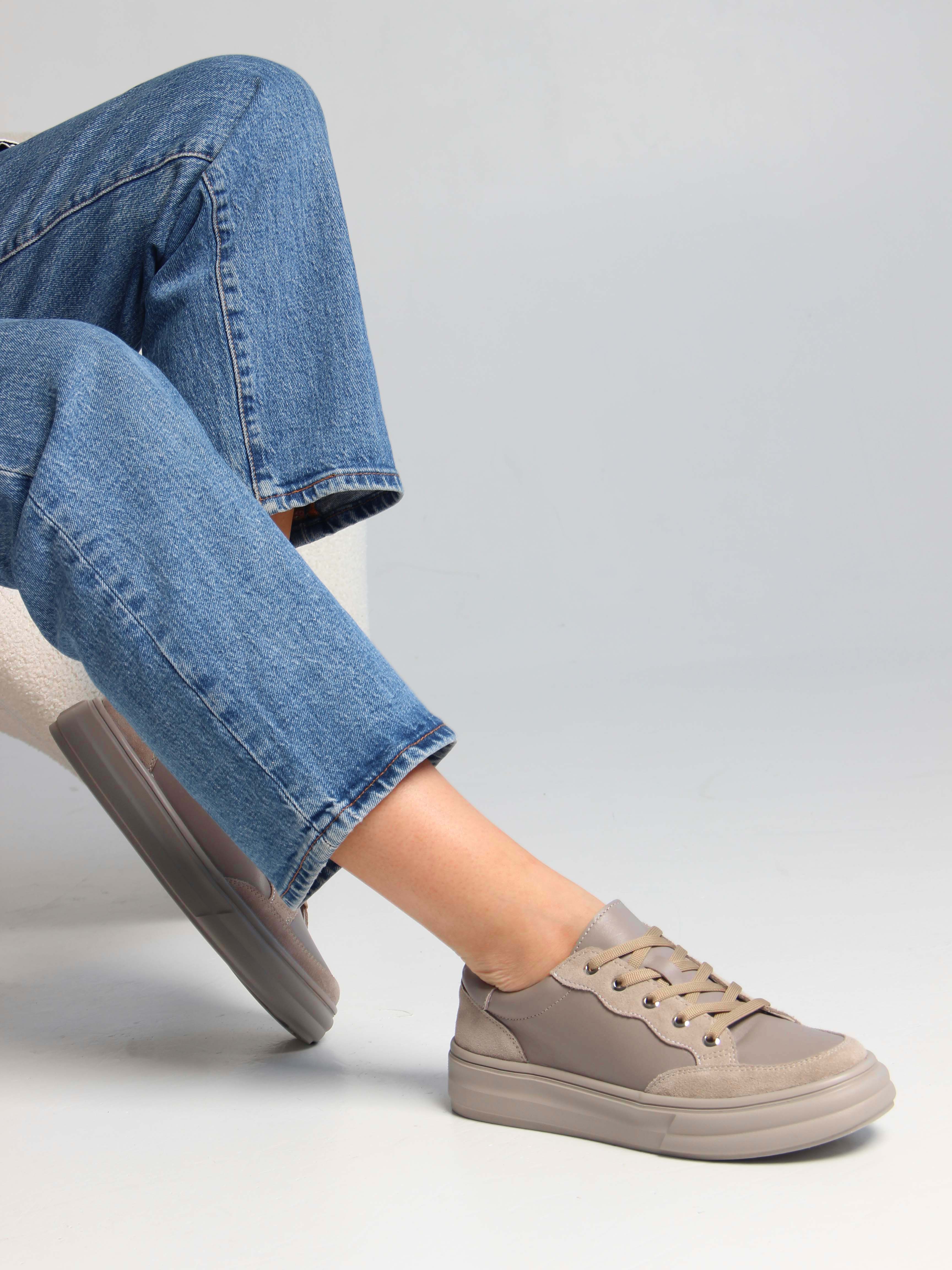 картинка Кеды ED'ART 148.lusi22'l.Латте от интернет магазина