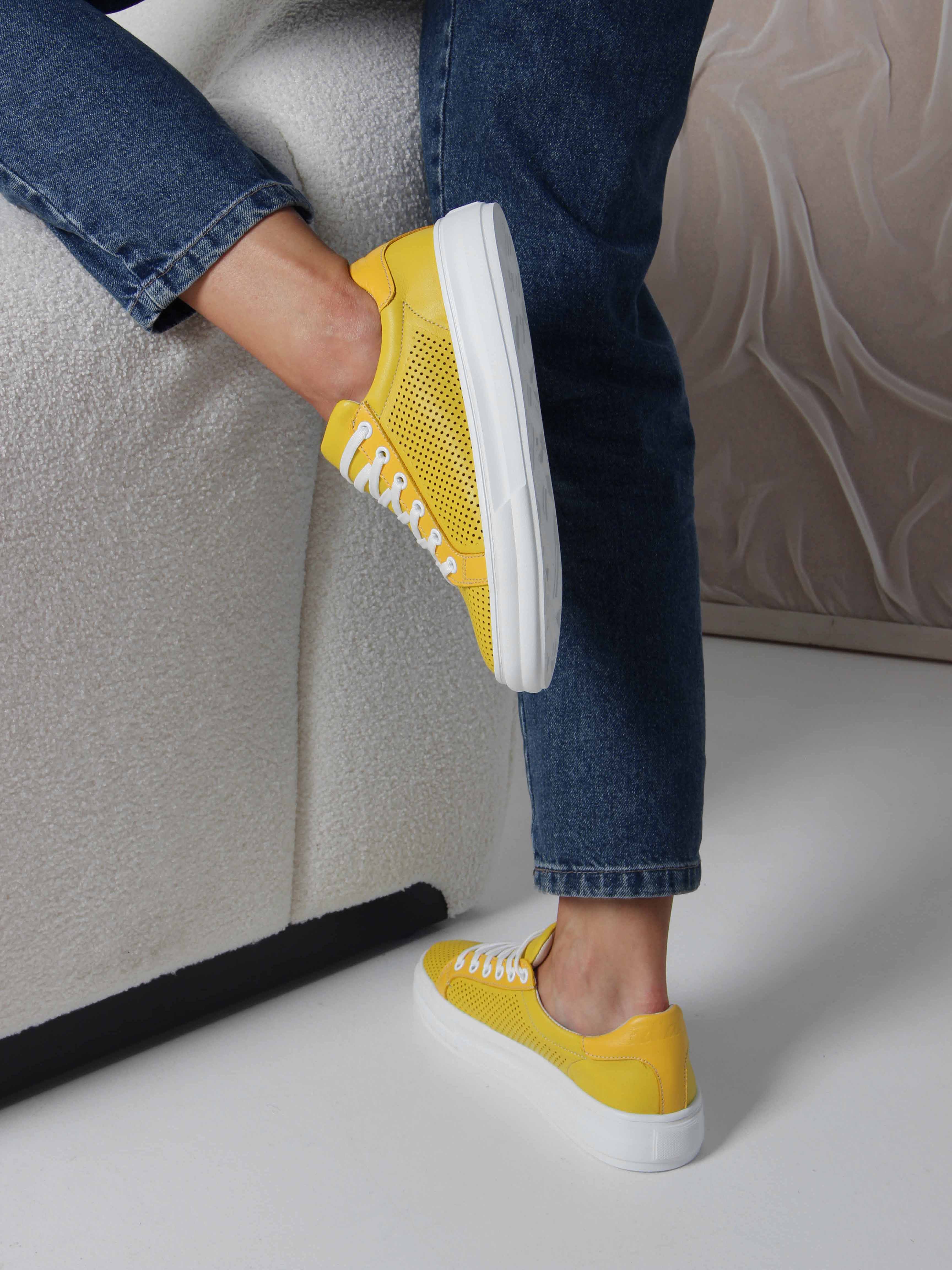 картинка Кеды ED'ART 127.Lusi22'w. Желтый R от интернет магазина