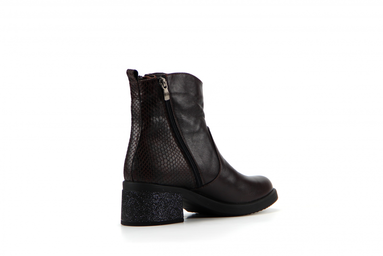 картинка Ботинки ED'ART 406.413.brown.reptile от интернет магазина